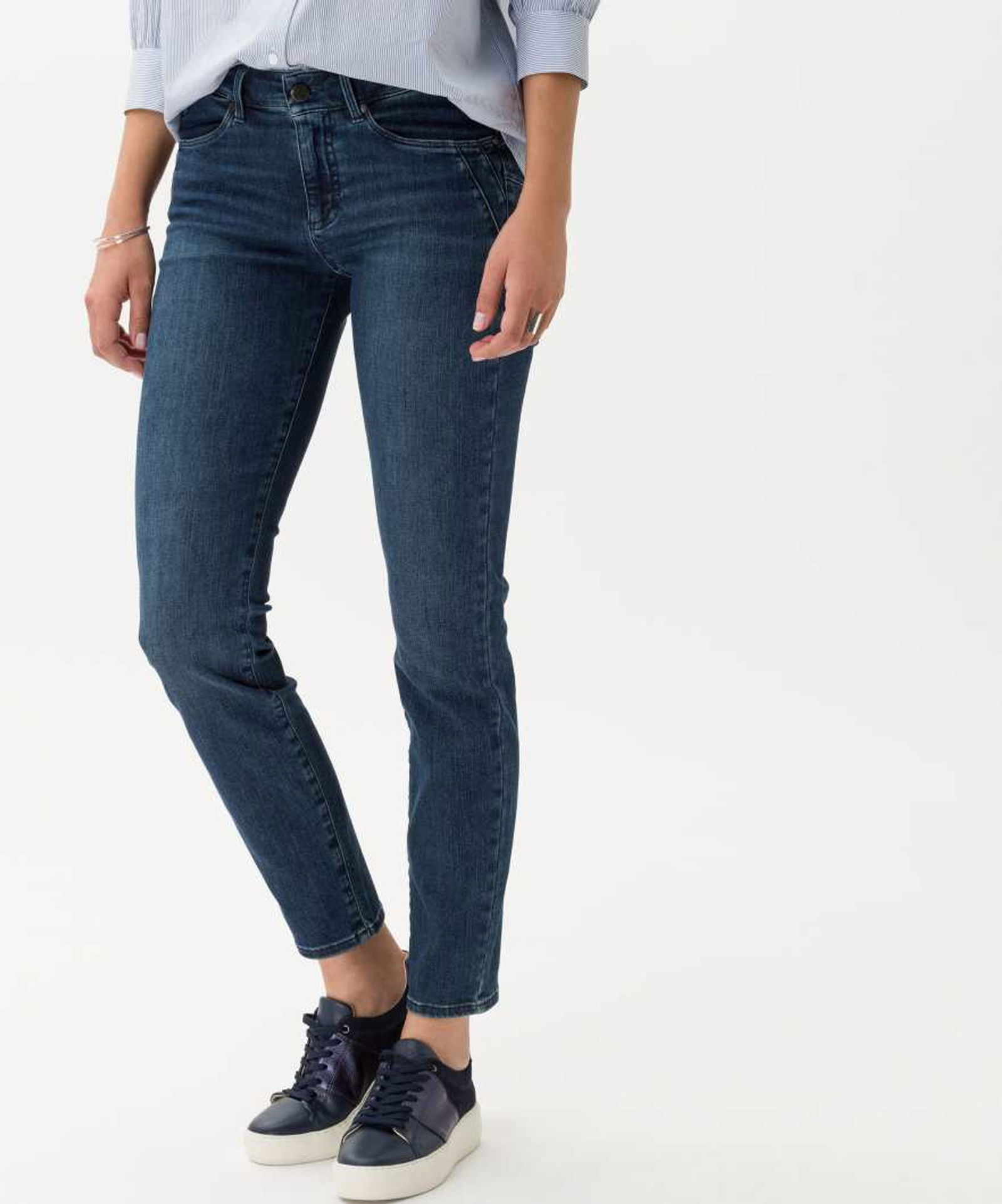 Brax |  Brax Skinny Jeans  | 23 | regular blue used