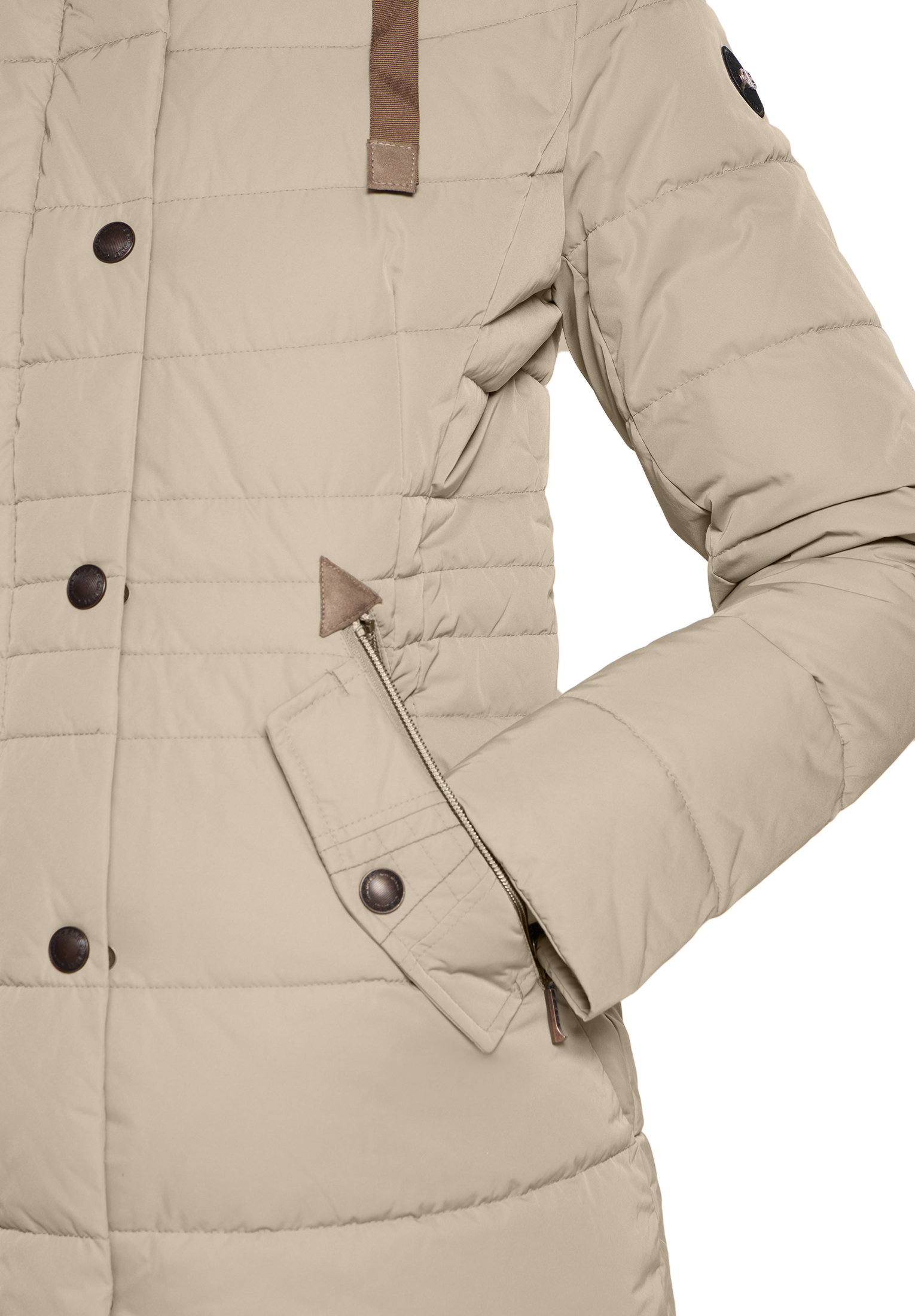 Jacke Watte, Toffee Cream #7