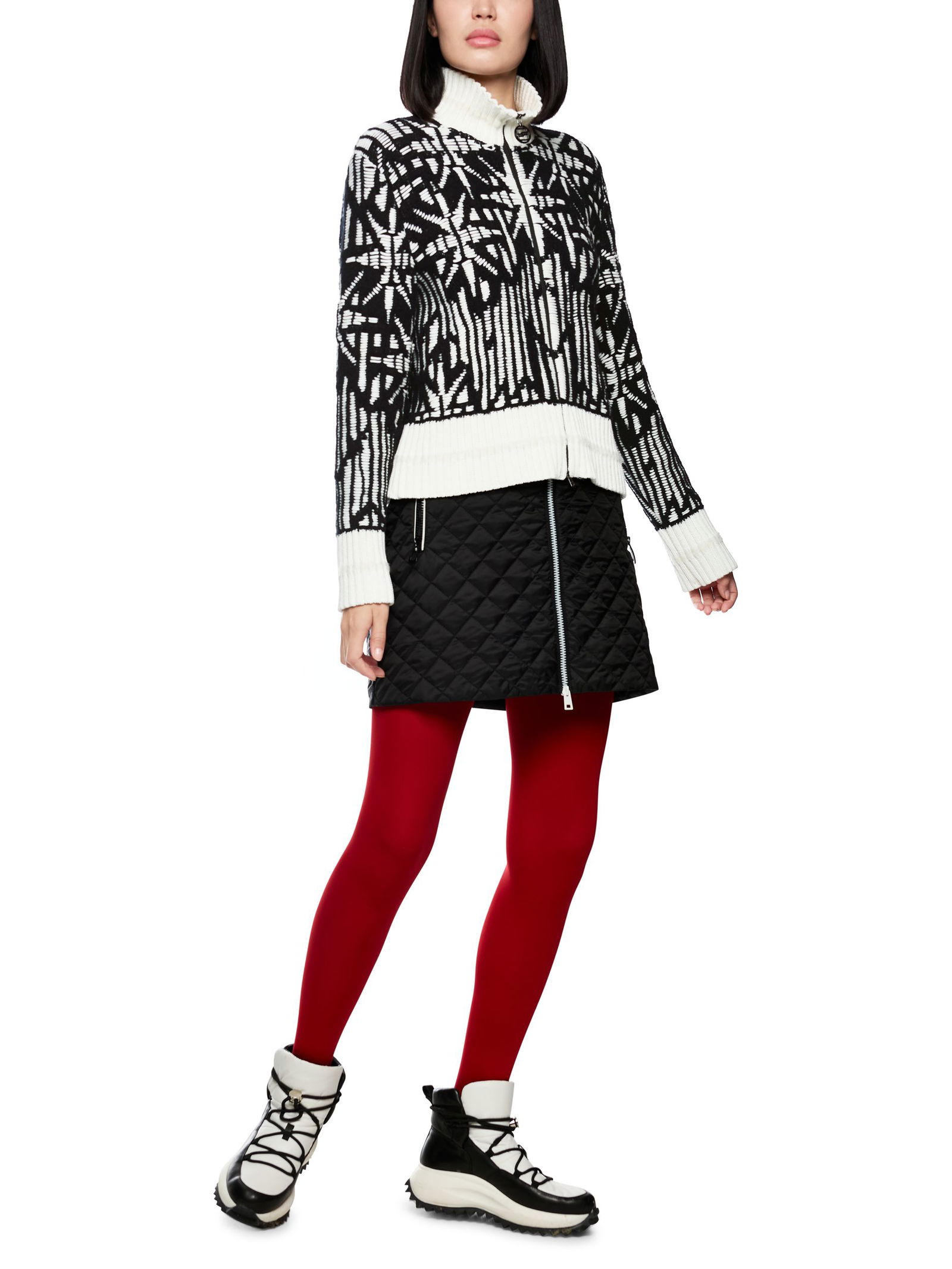 Marc Cain Sports | Marc Cain Sports Pullover | 36 | black and white