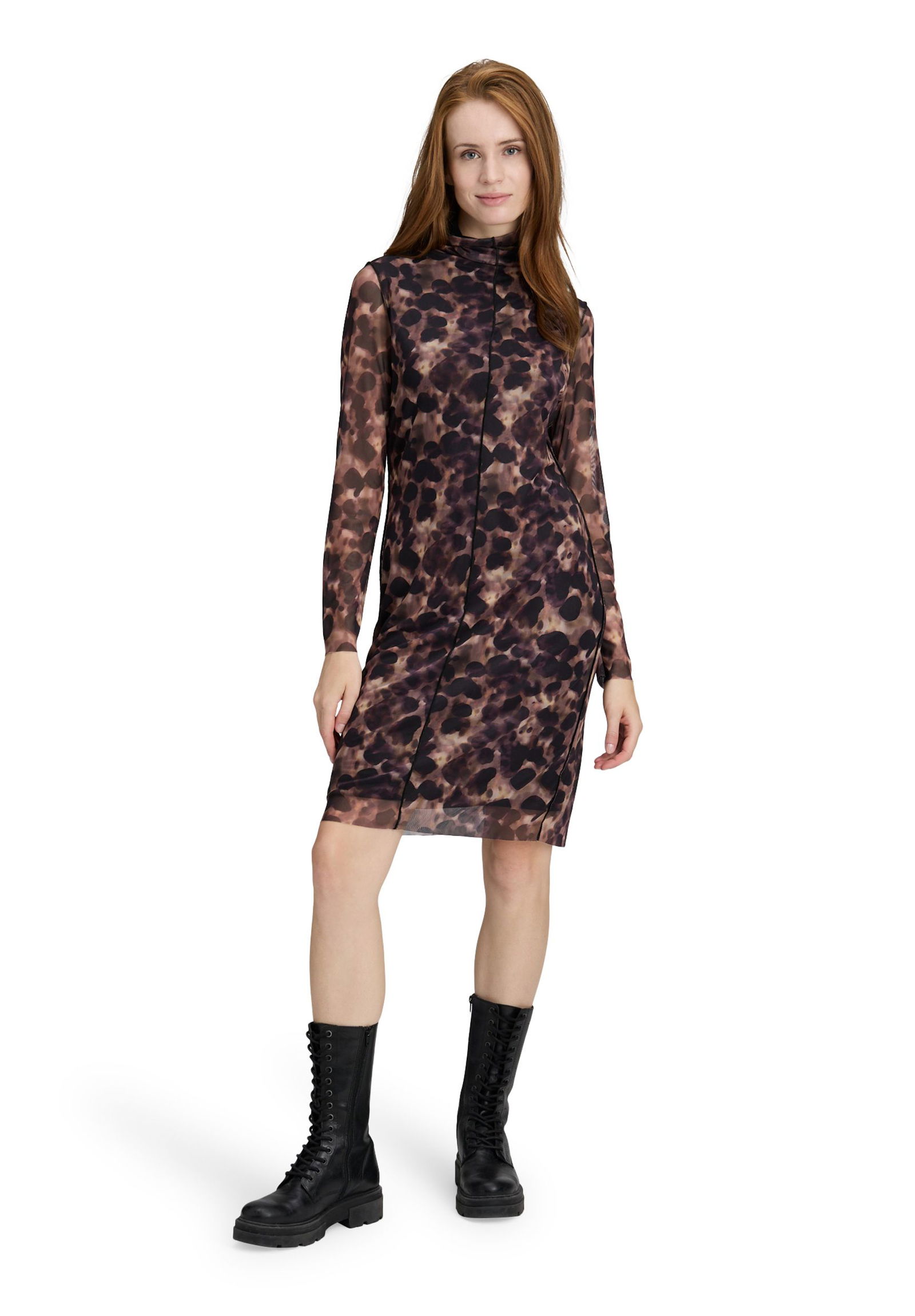 Cartoon | Cartoon Freizeitkleid | 42 | apricot/black