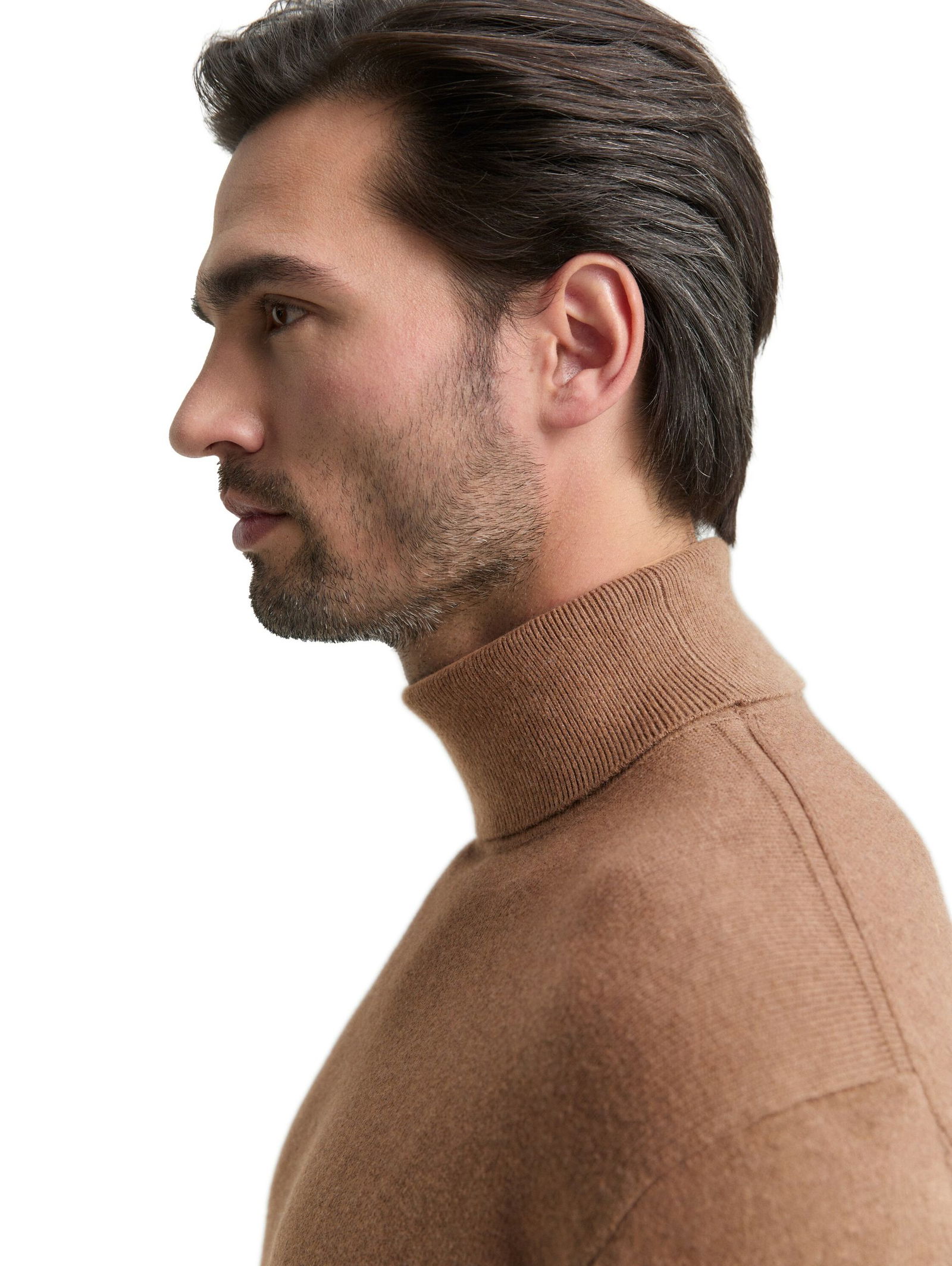 Tom Tailor | Tom Tailor Rollkragenpullover | M | knitted navy melange