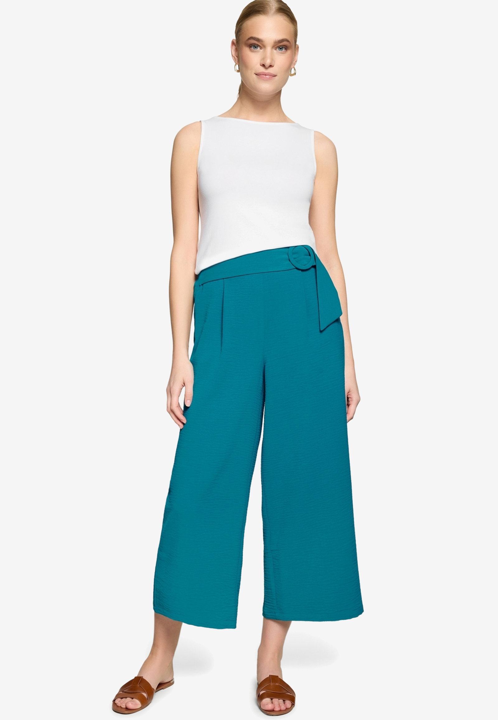 Hose Casual 7/8 Länge, Deep Lagoon #8