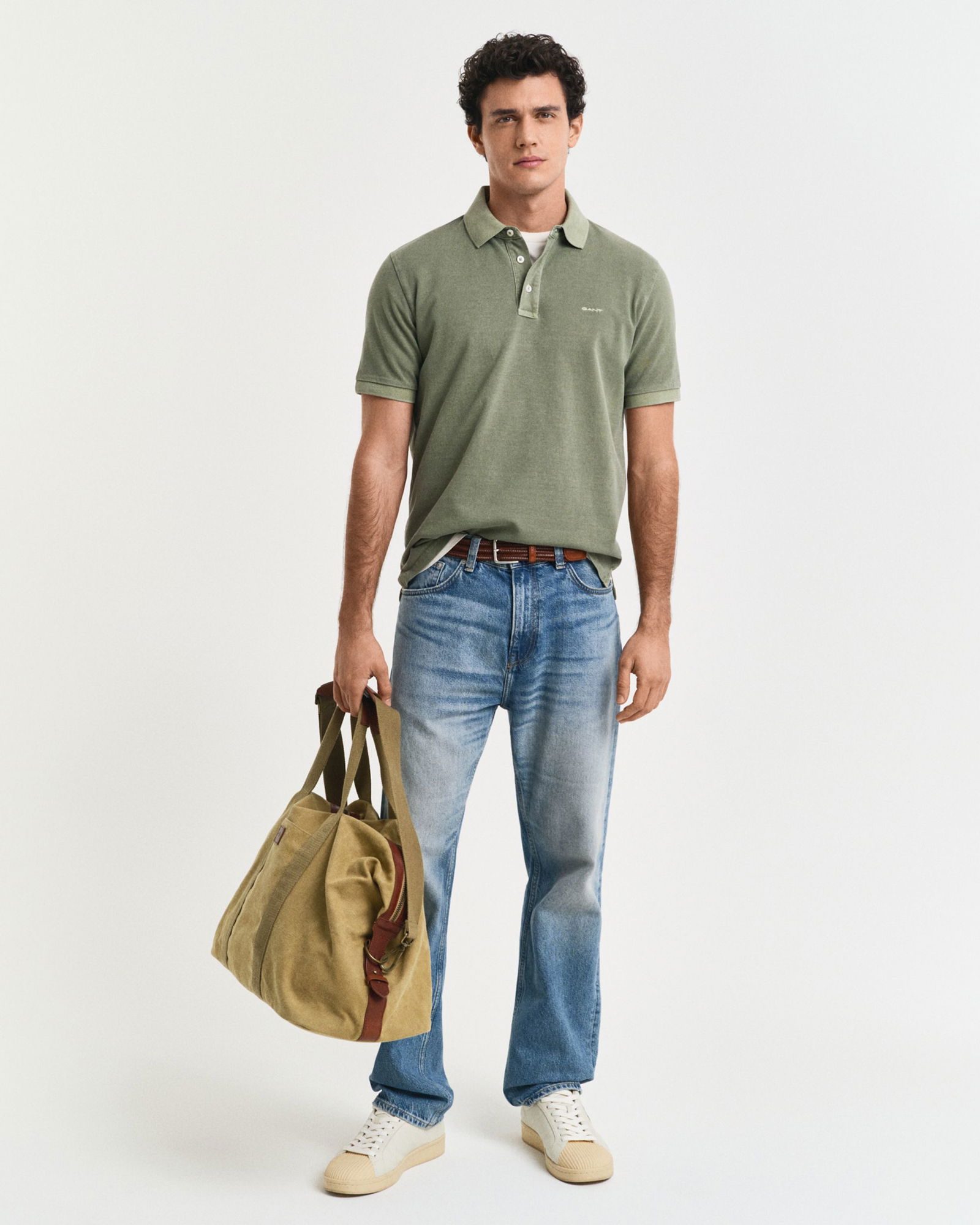 Gant |  Gant Poloshirt  | XXL | dark khaki