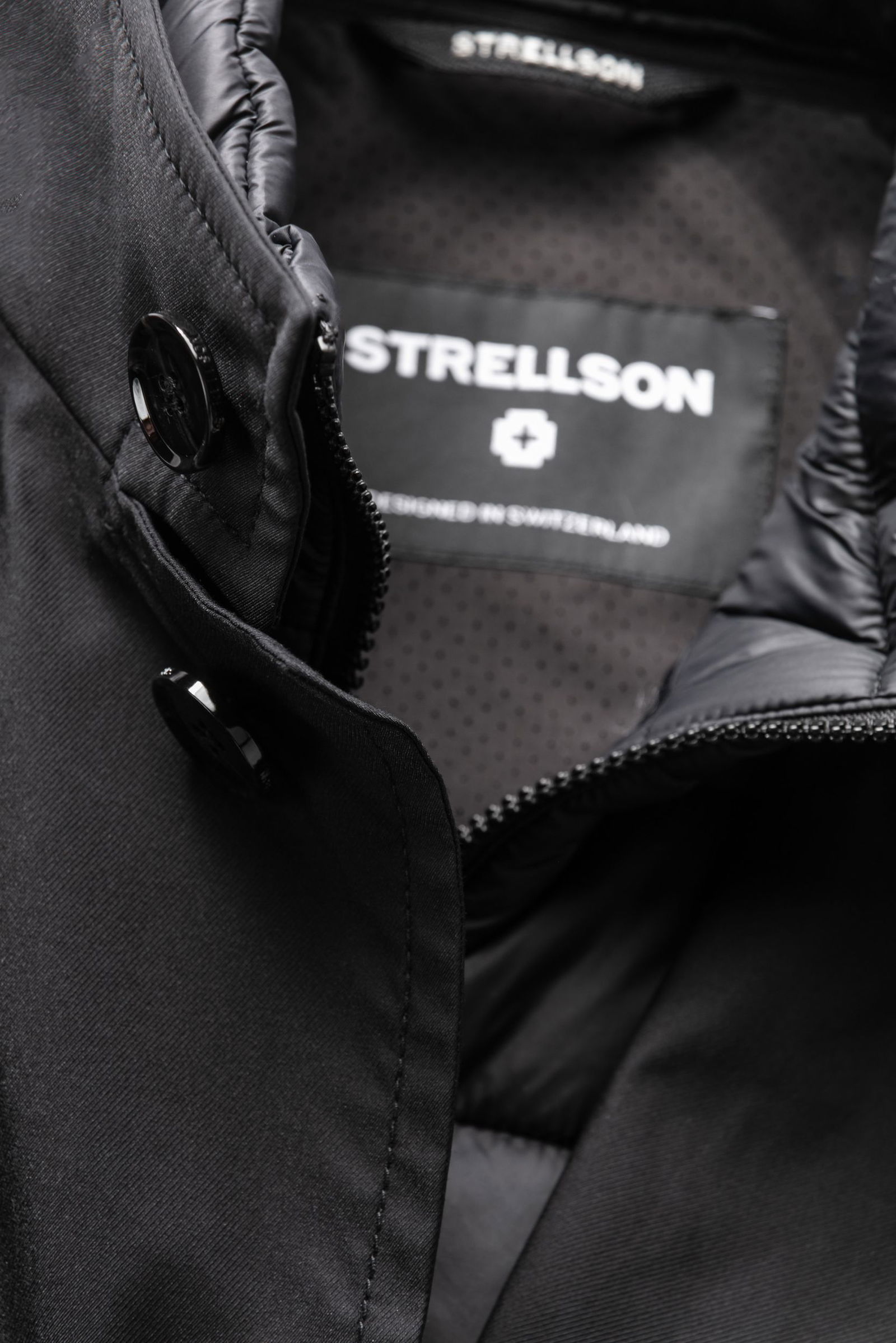 Strellson |  Strellson Klassischer Mantel  | 48 | black