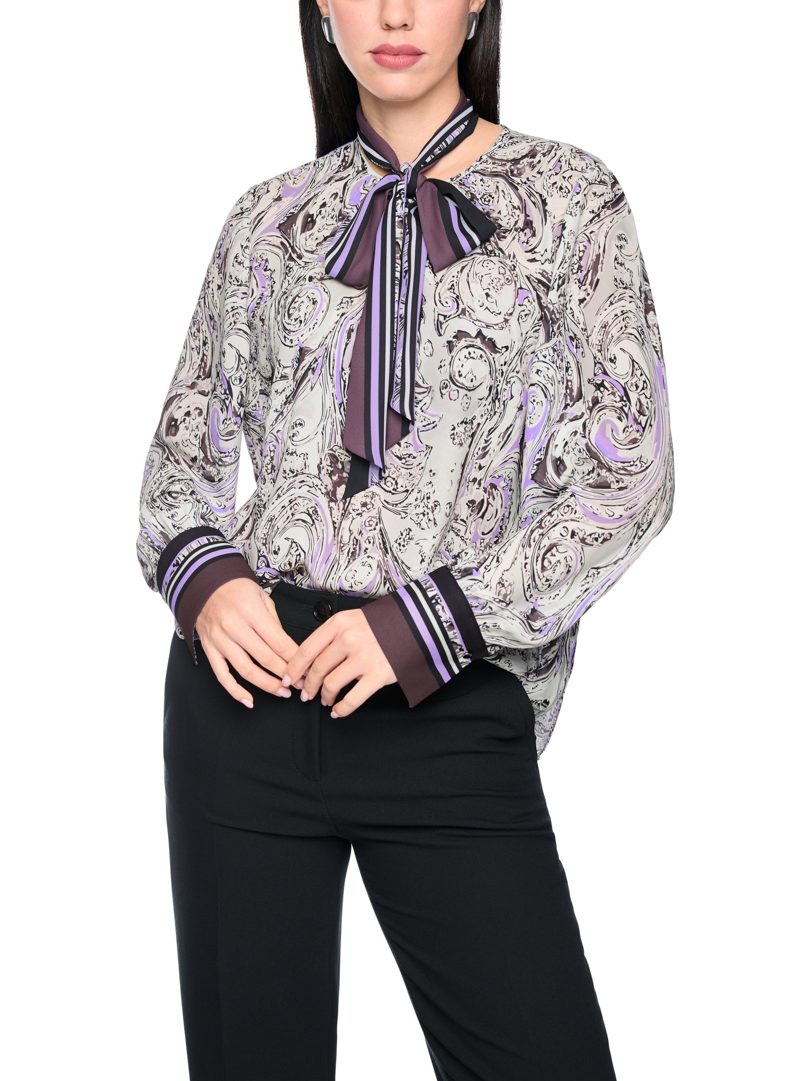 Bluse, purple rose #6