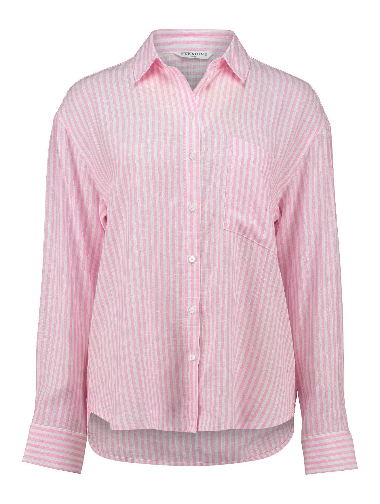 Blouse As44ta, pink stripe #1