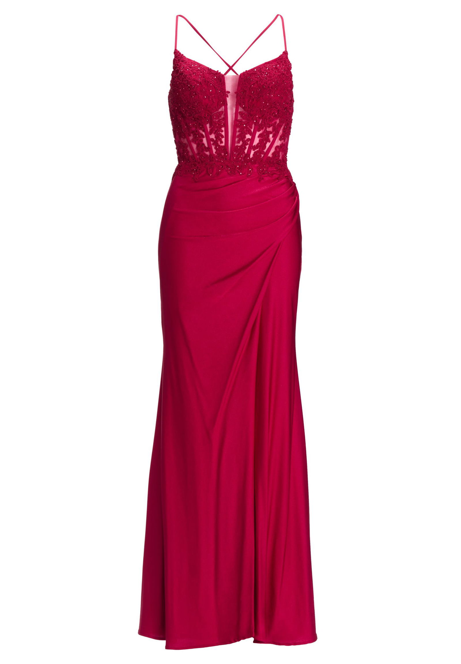 Hey Kyla |  Hey Kyla Bodycon Kleid mit Spitzenstickerei | 40