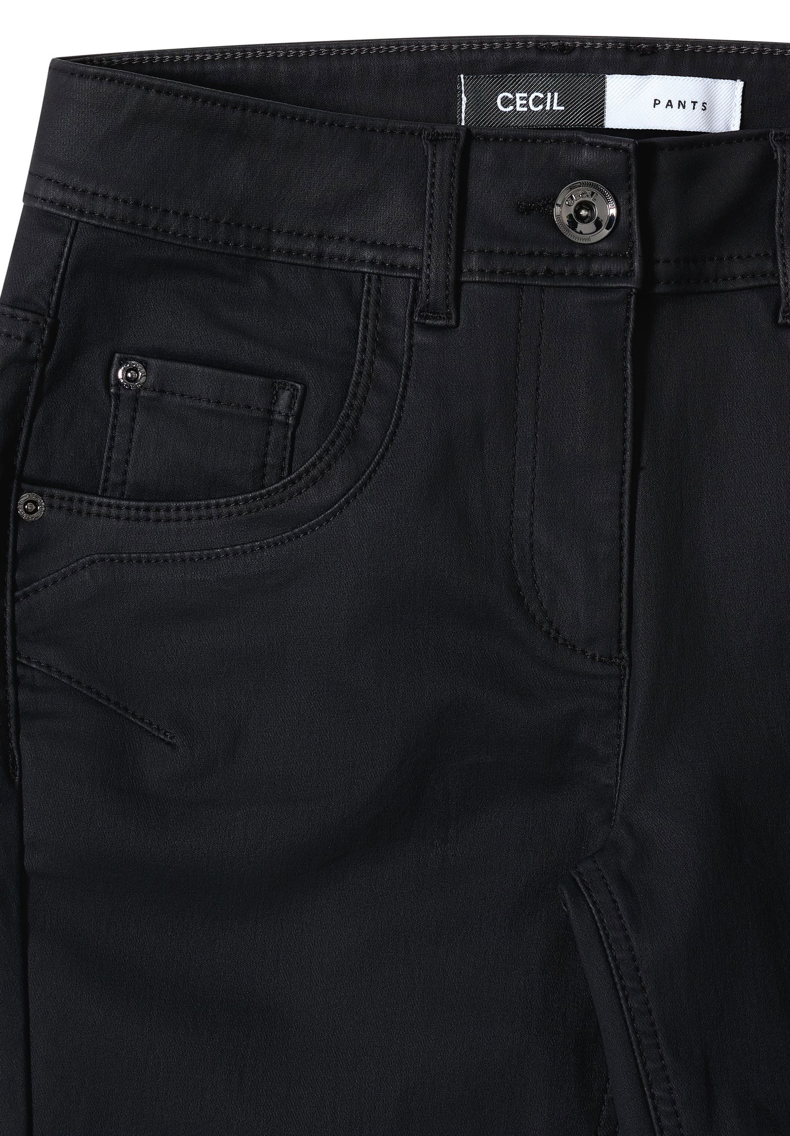 3dce78811d1ecbb23454080a548f5d2e CECIL | CECIL Schmale Hose | 29/30 | black