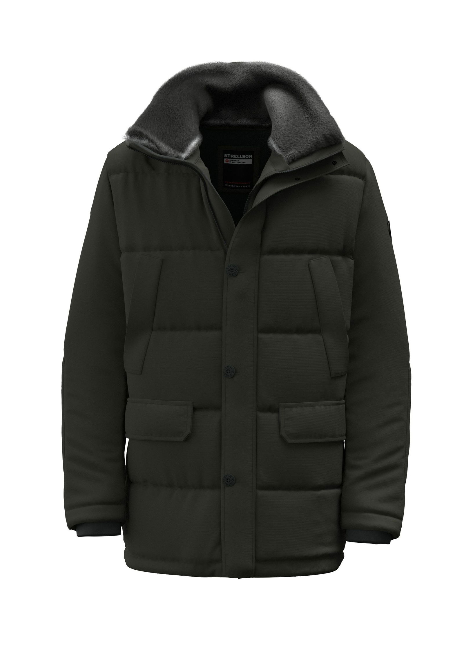 Strellson | Strellson Long Jacke "Plaza 2.0" | 60 | black