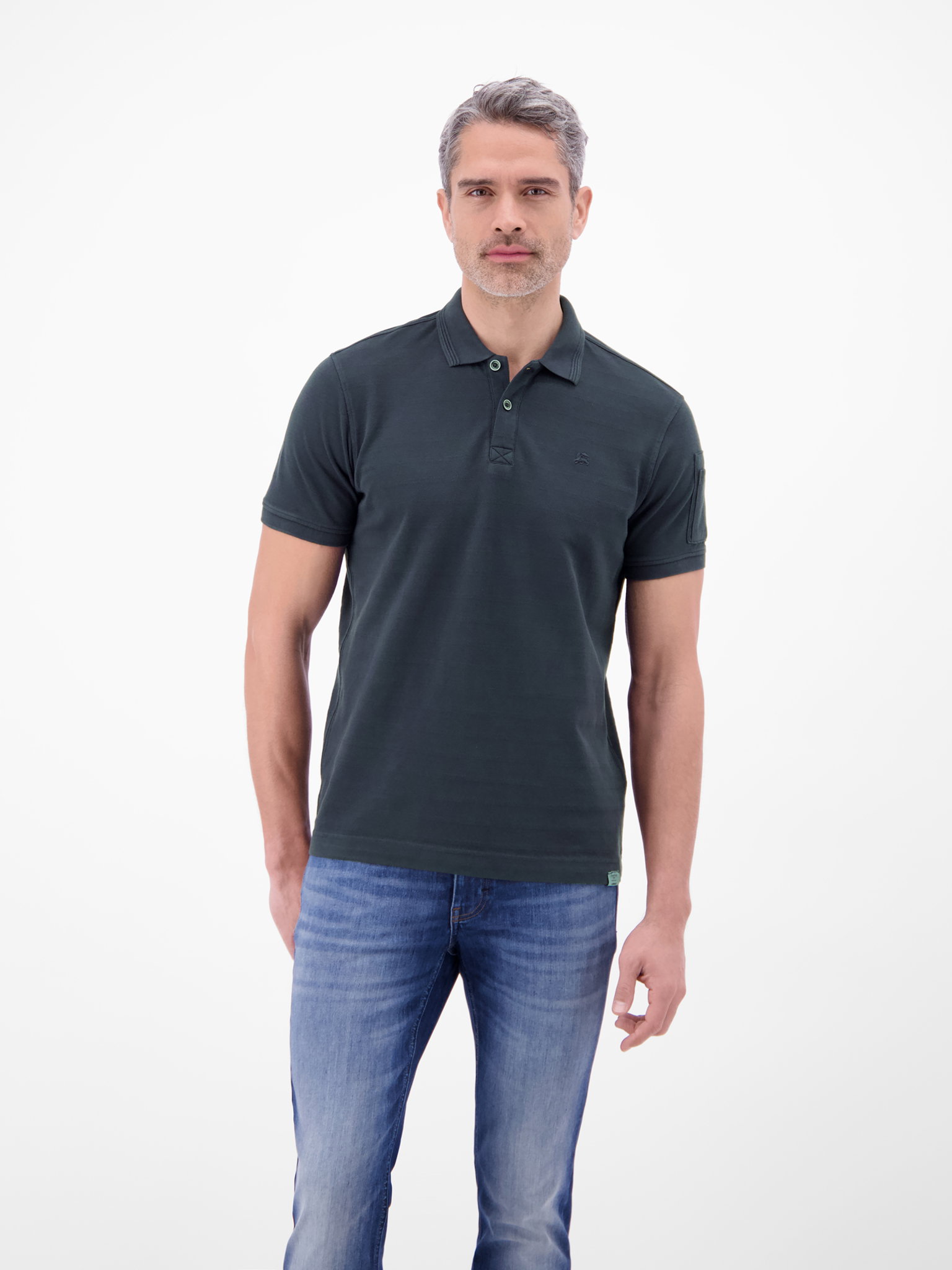 POLO 1/2 ARM, CLASSIC NAVY #3