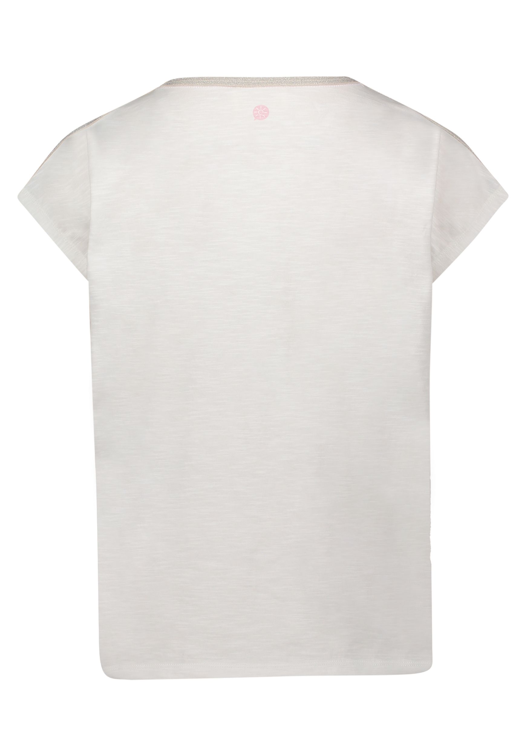 Cartoon |  Rundhals-Shirt | 44 | patch cream/rosé