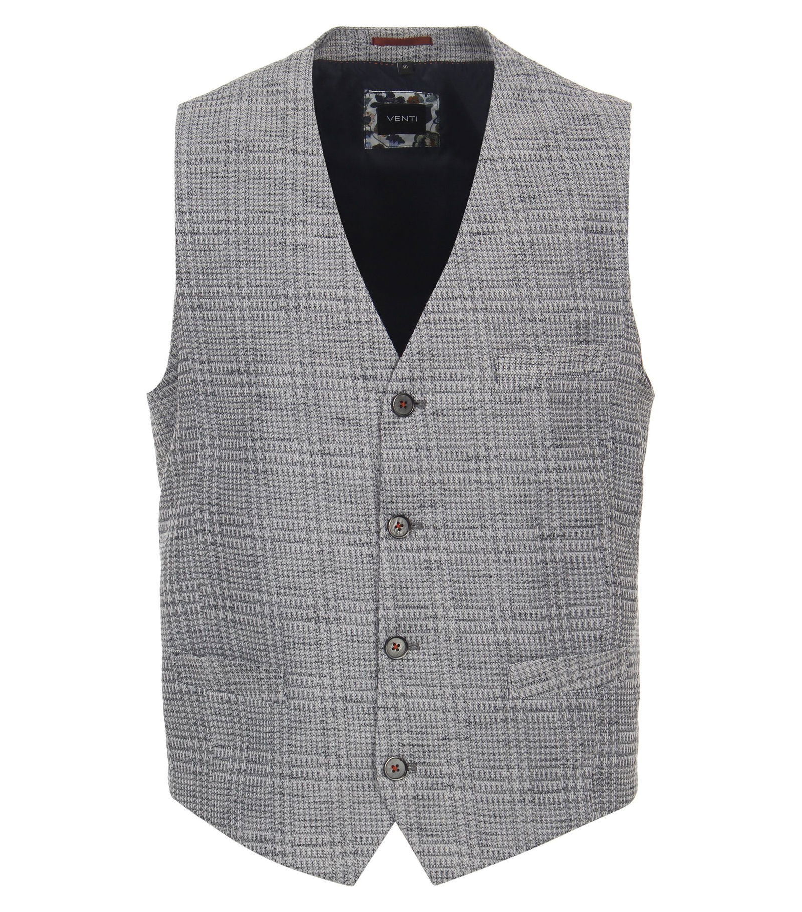 ce9726152e82078431c1fff82fe862ce VENTI | Venti Anzugweste | 60 | blau