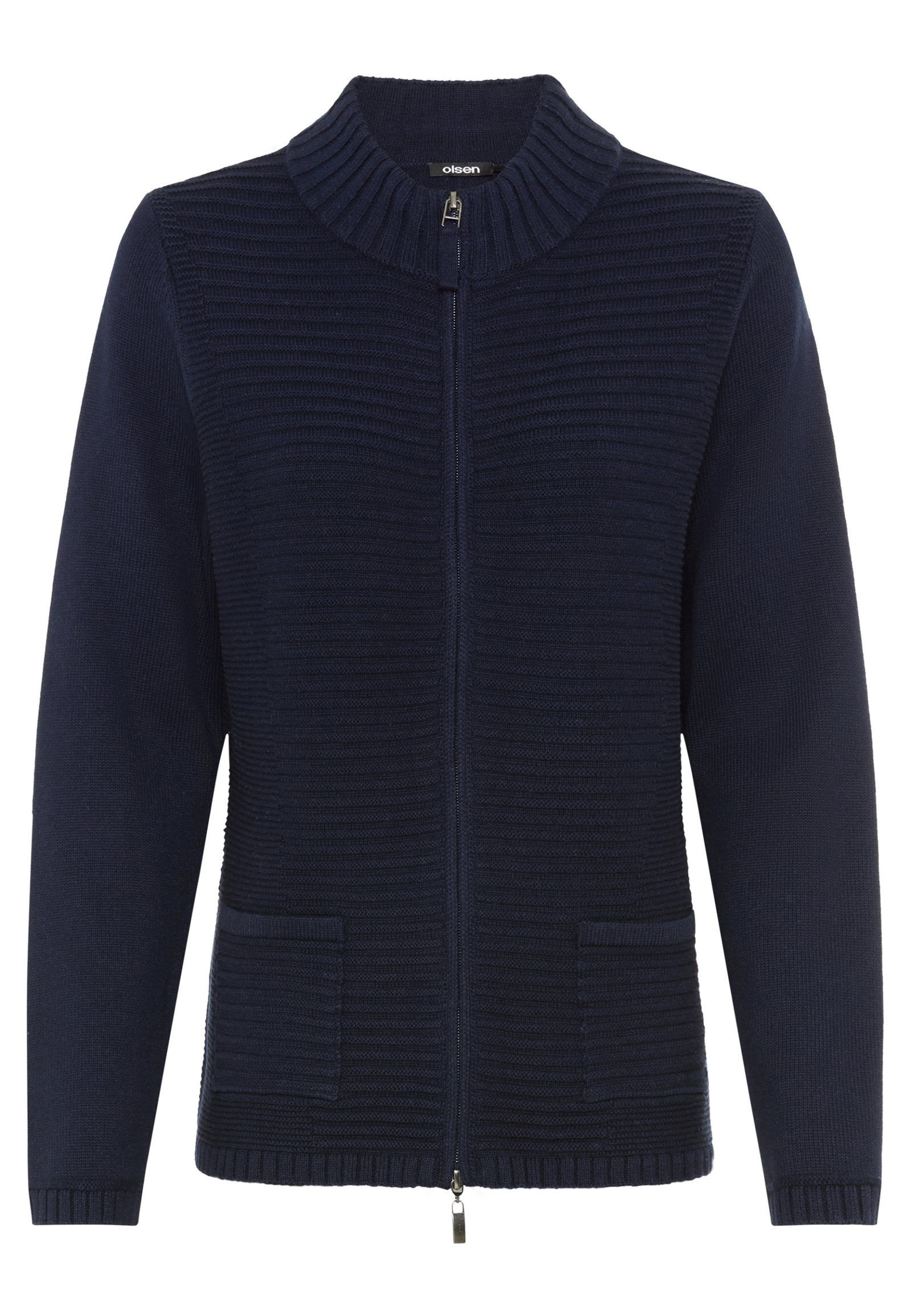 Cardigan Long Sleeves, Power Navy #1