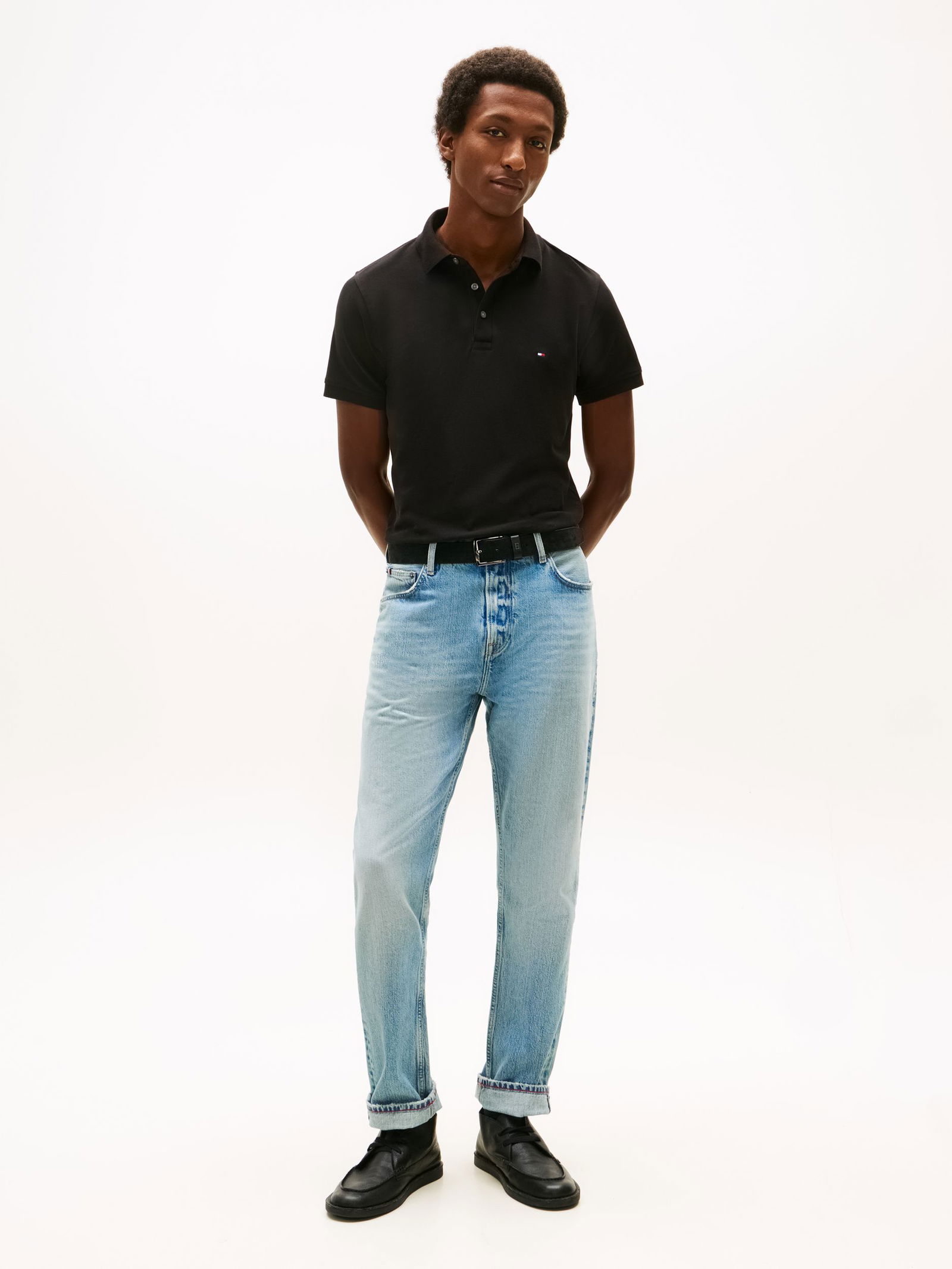 Tommy Hilfiger |  Tommy Hilfiger Poloshirt  | XL | black