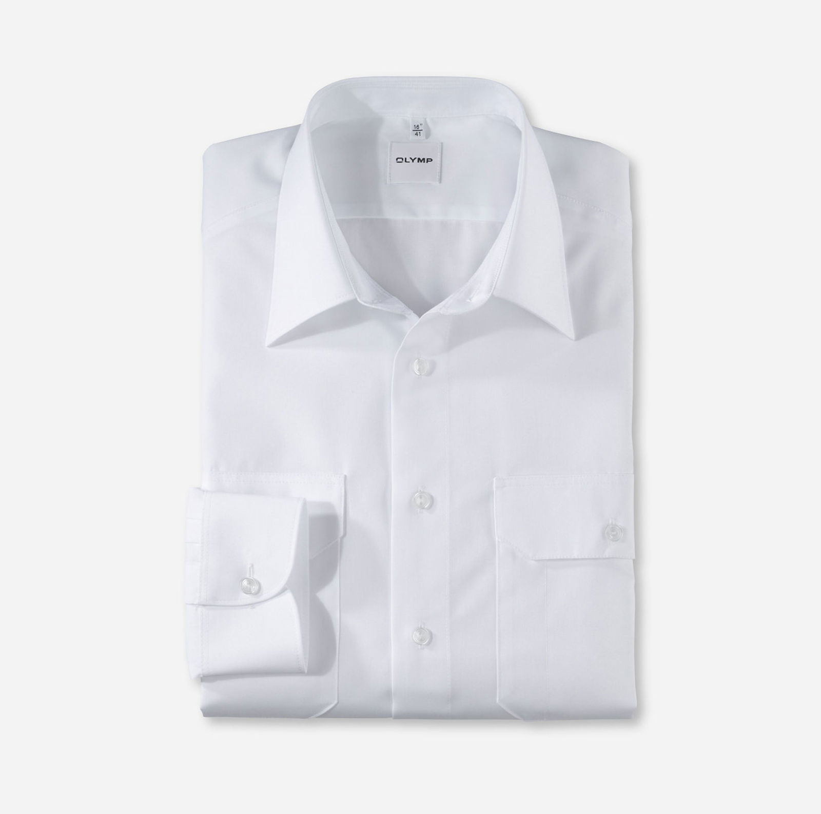 Olymp |  Olymp Hemd Modern Fit  | 39 | weiß