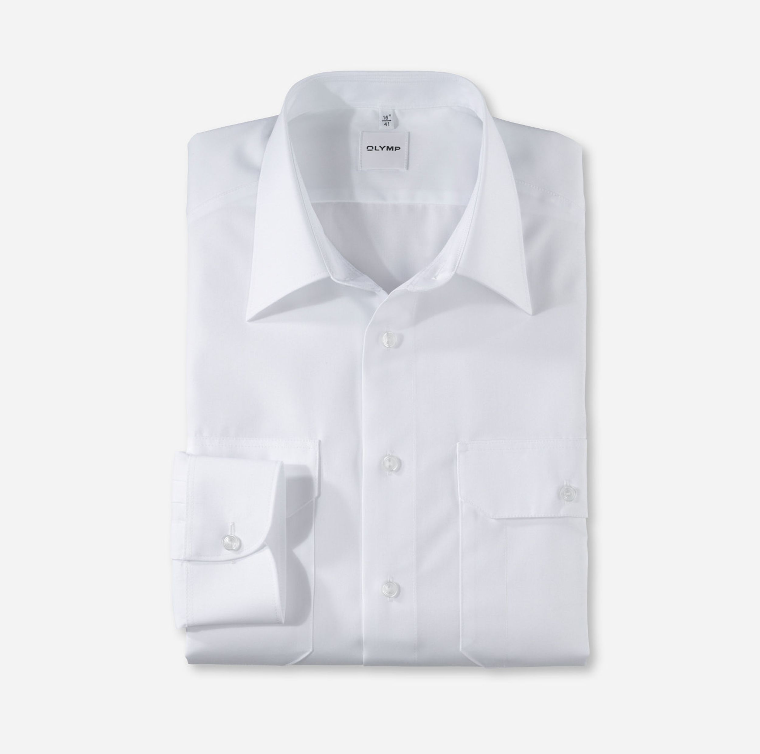 Olymp |  Olymp Hemd Modern Fit  | 39 | weiß