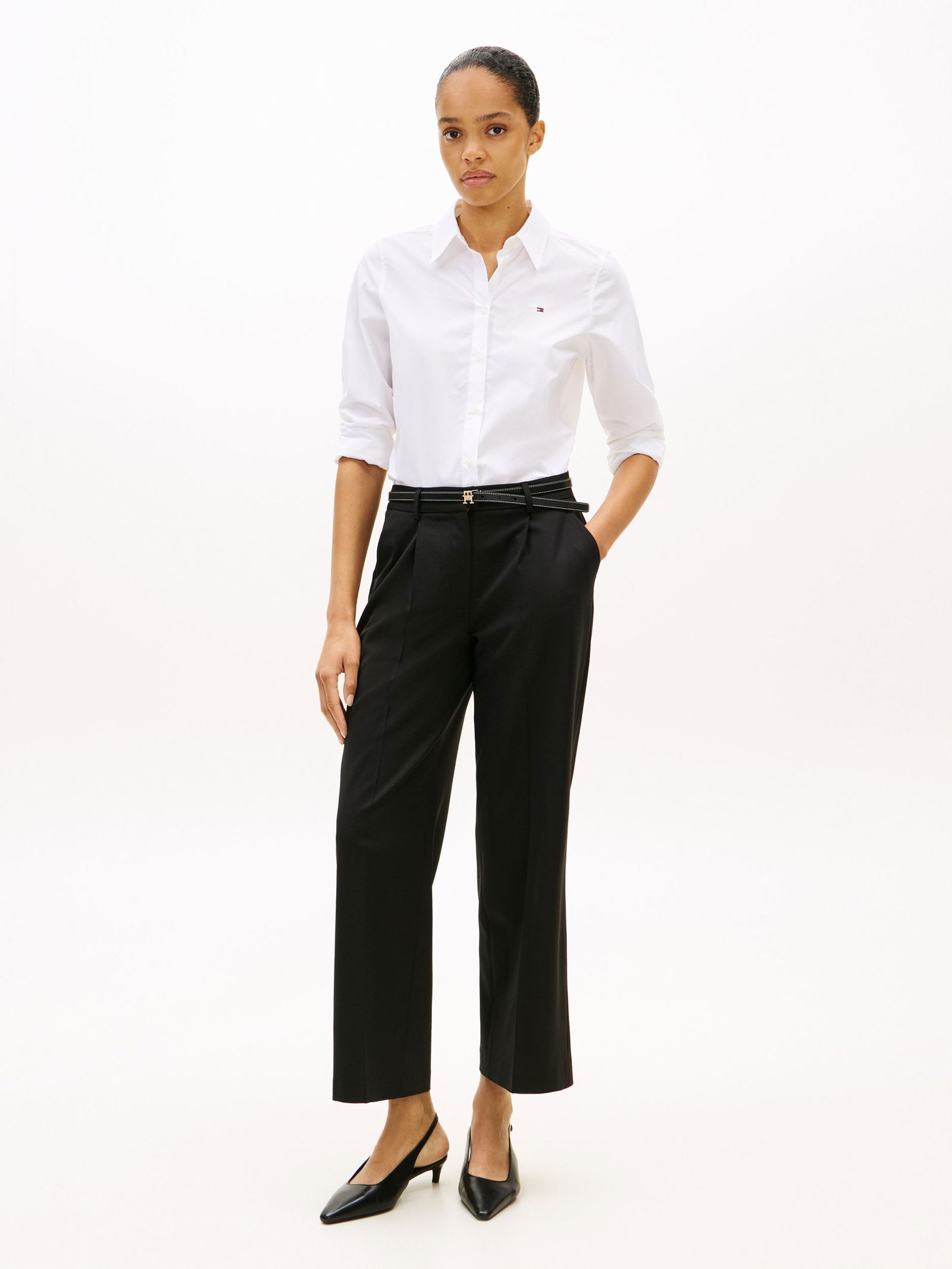 Tommy Hilfiger | Tommy Hilfiger Druckbluse | 42 | aop black