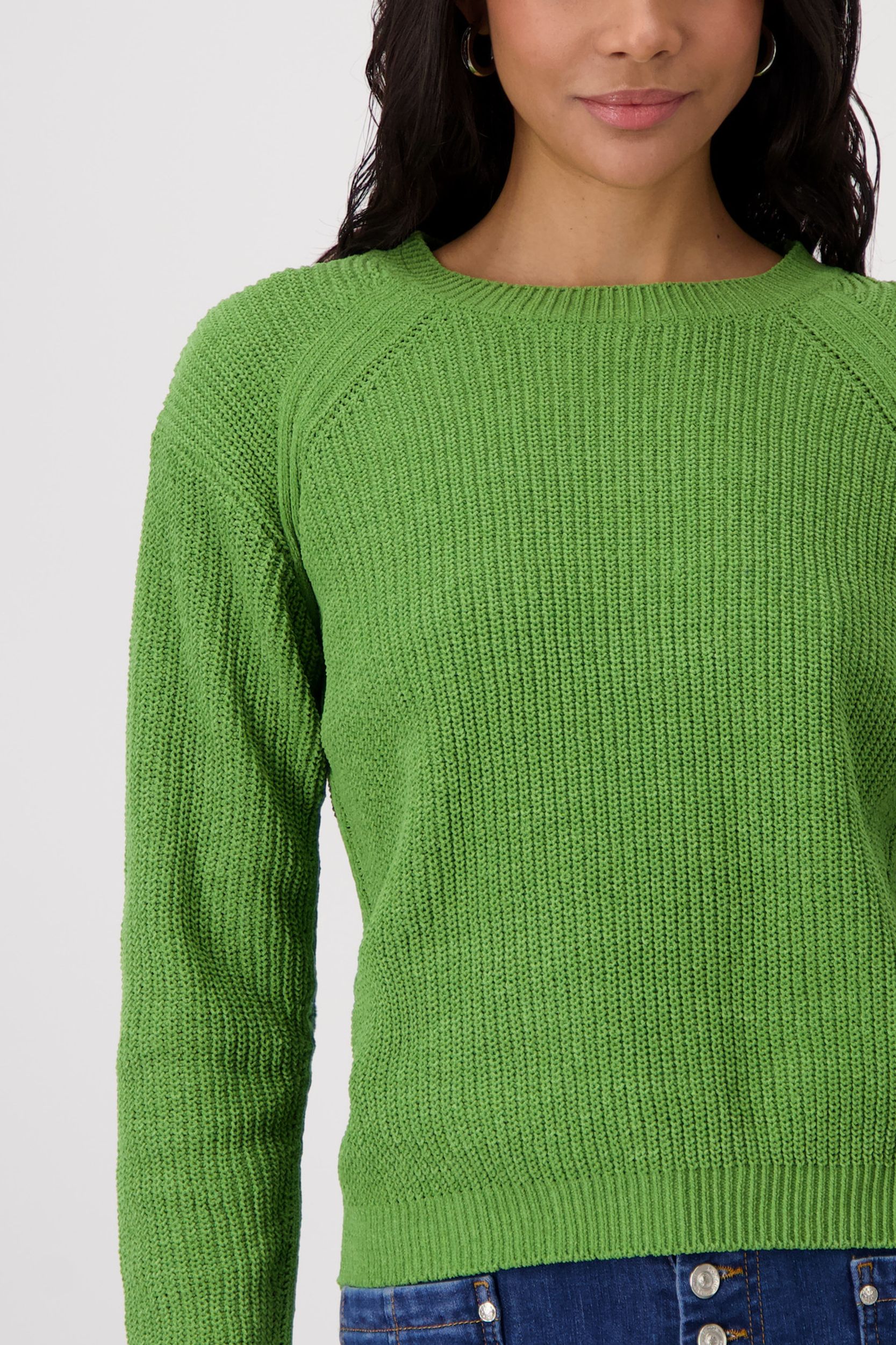 Monari |  Monari Pullover  | 42 | frozen green