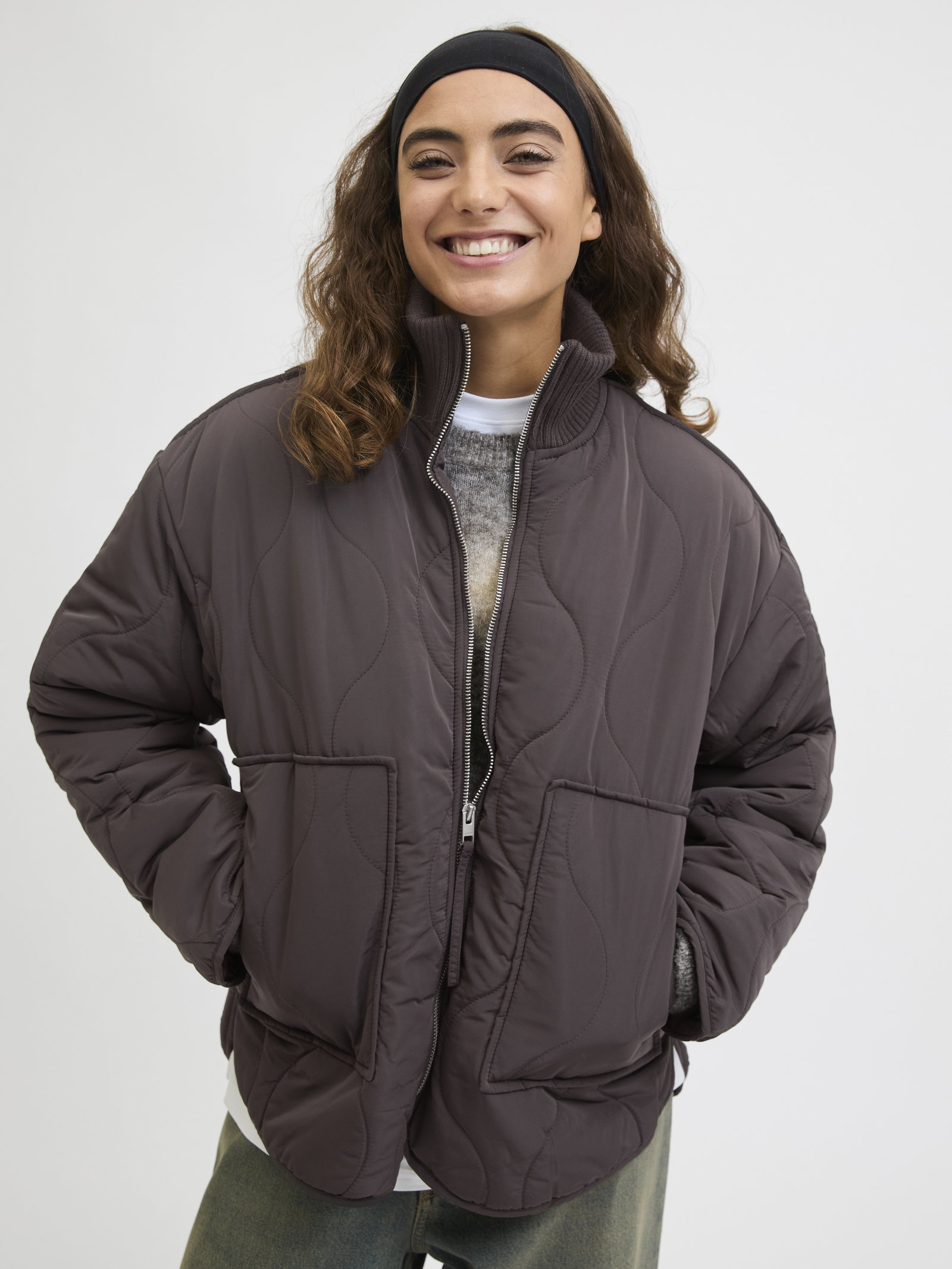 JXSERENA MID QUILTED JACKET OTW SN, Bracken #8