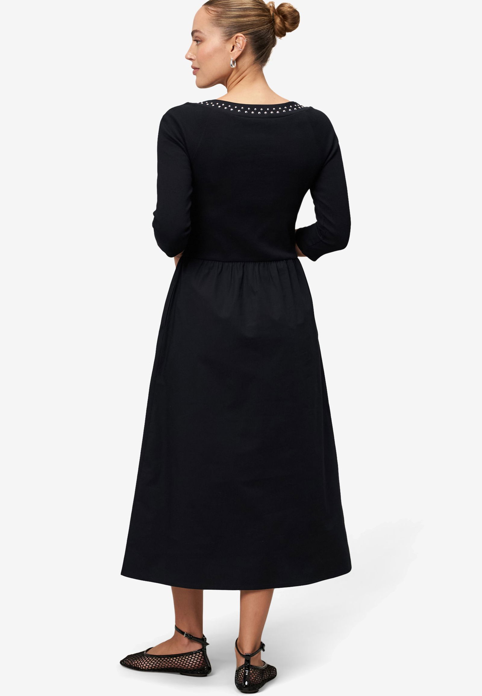 Zero |  Zero Midikleid  | 44 | patch blackblack