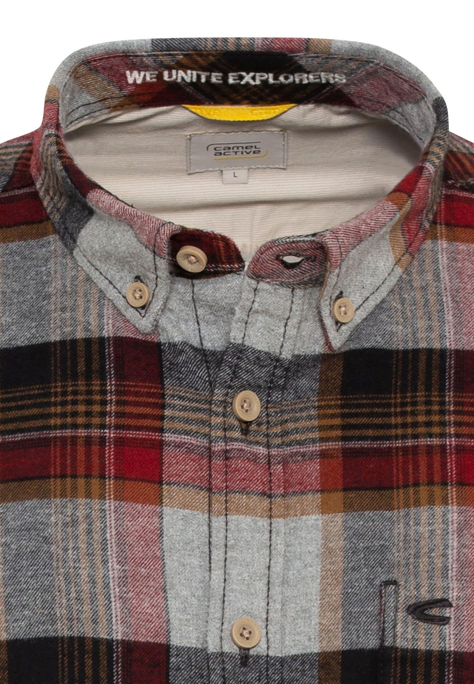 d577f0b424a4a3780a75a6ab626e41da Camel Active Flanellhemd im Karomuster