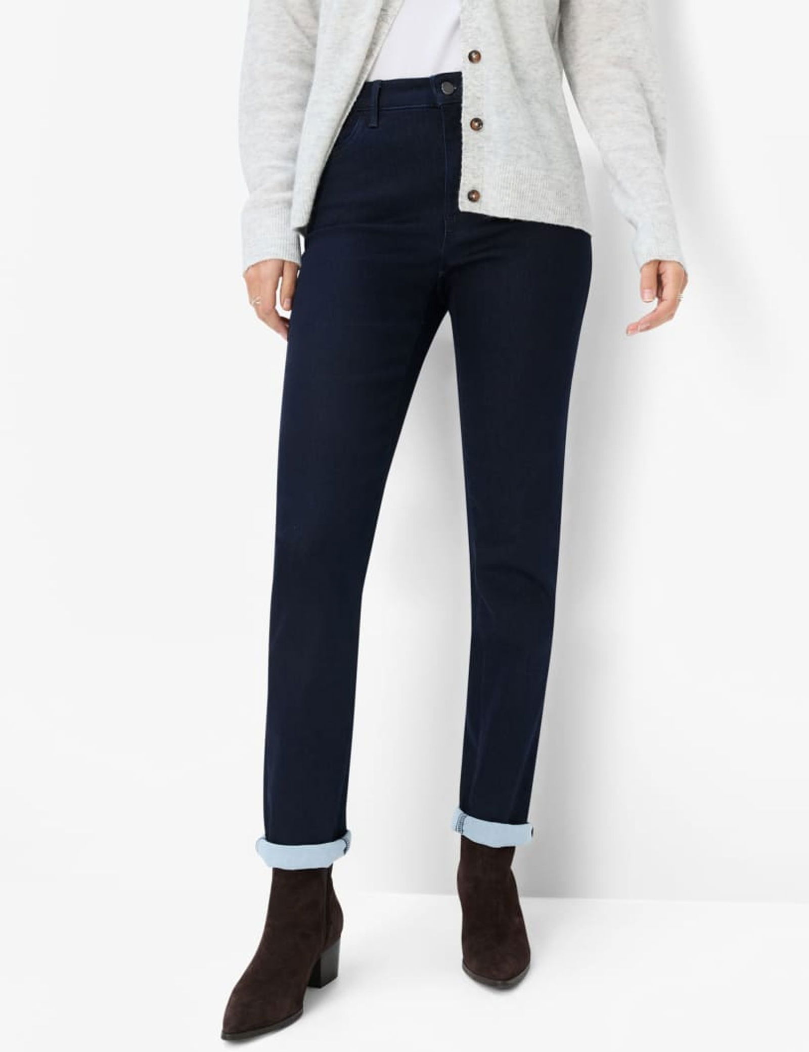 Brax |  Brax  Five Pocket Hose "Style Mary" | 44 | clean raw blue