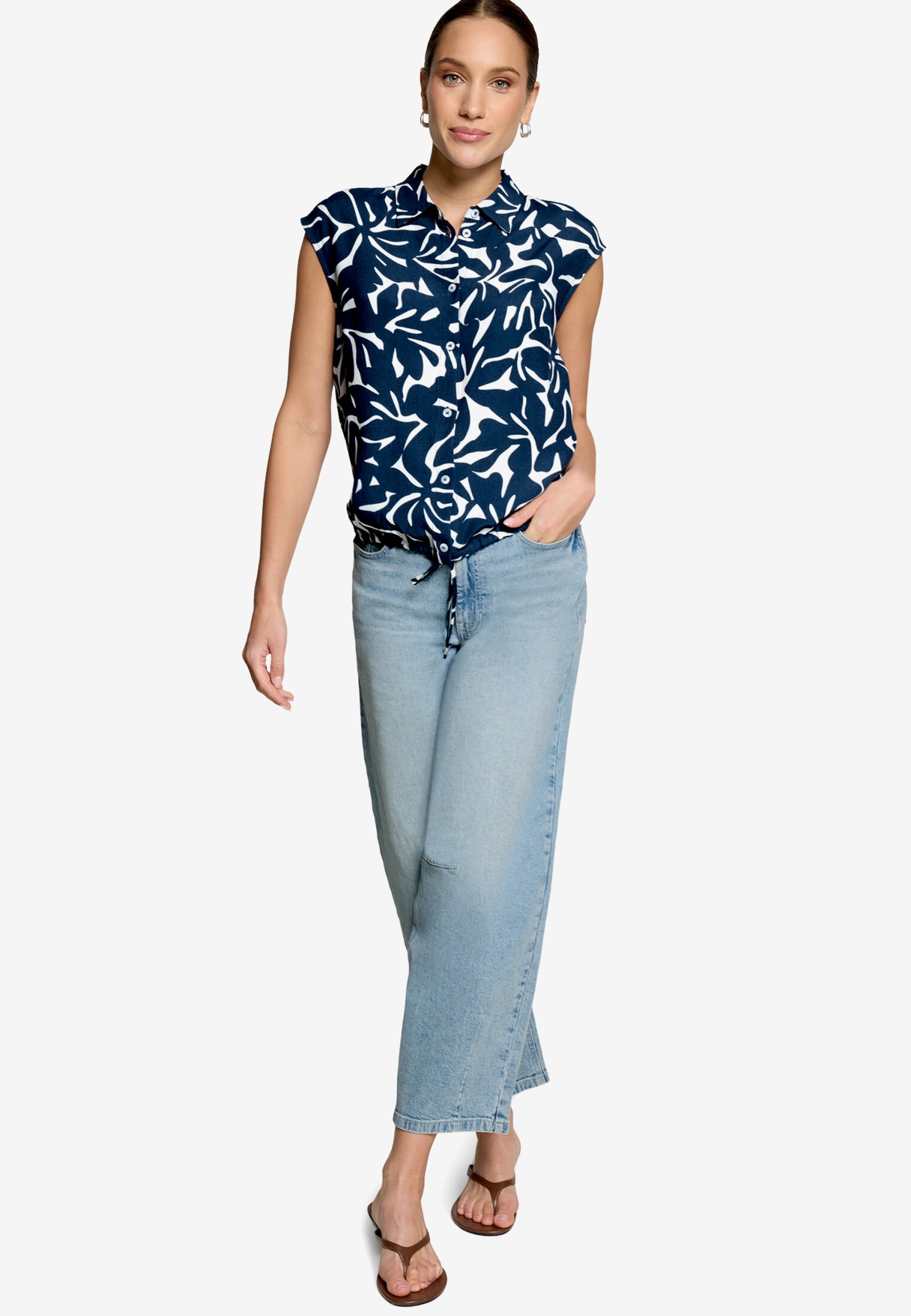 Zero Druckbluse #4