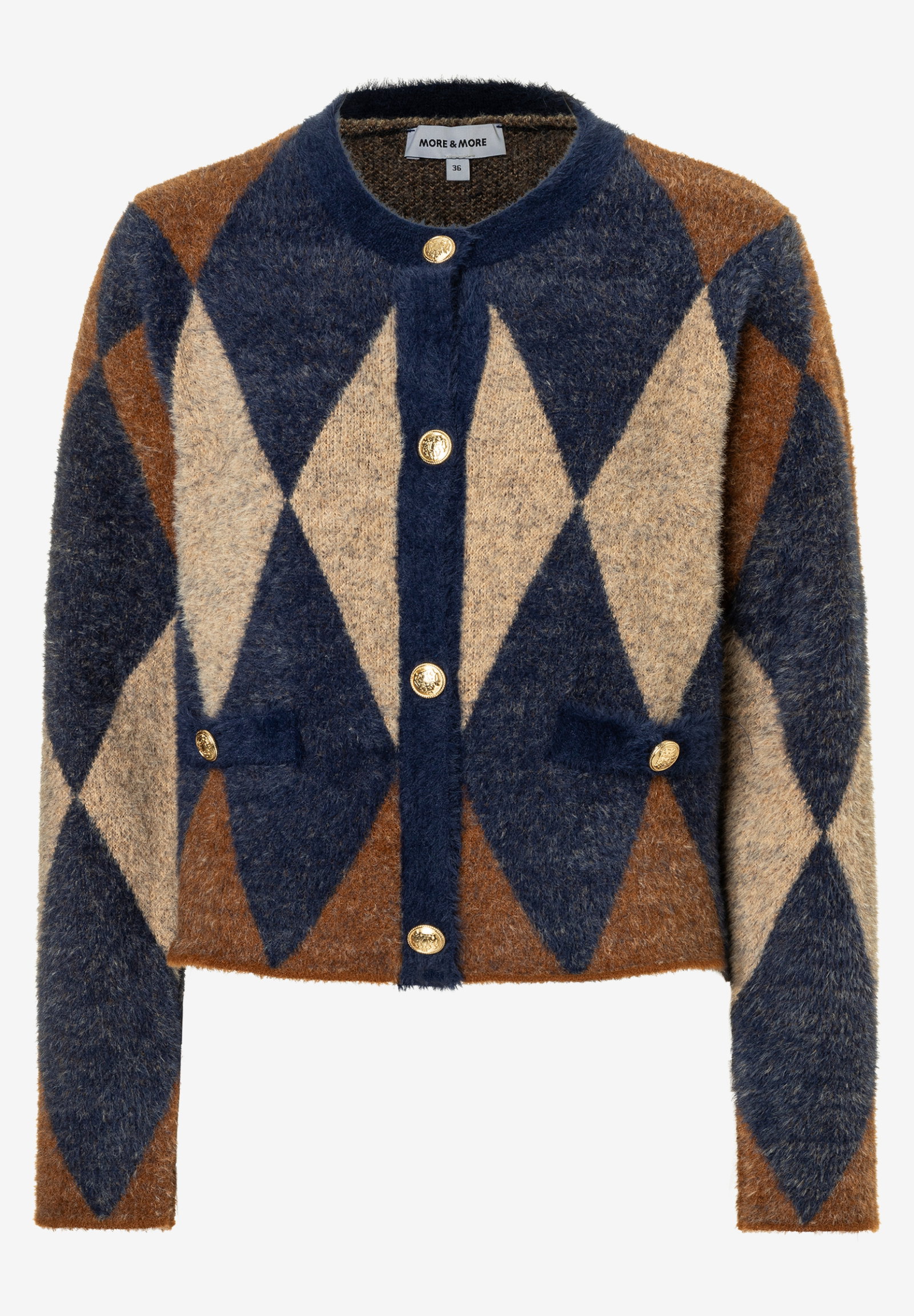Argyle Cardigan, argyle knit #5