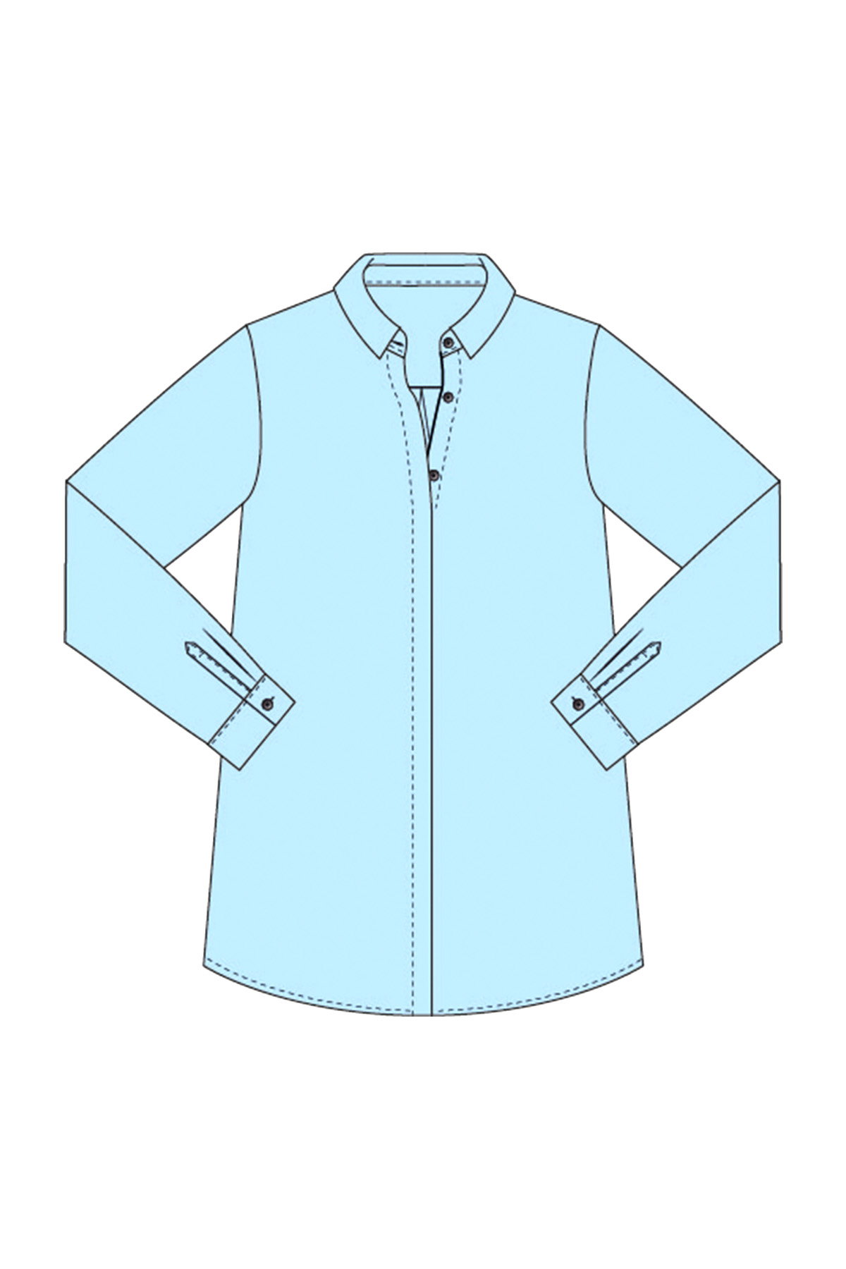 Milano Damen Bluse #1