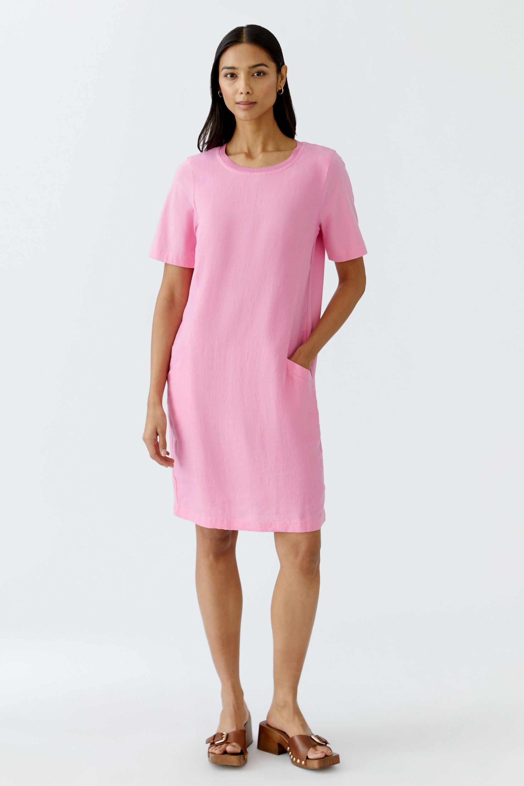 Oui |  Oui Kleid aus Leinen  | 38