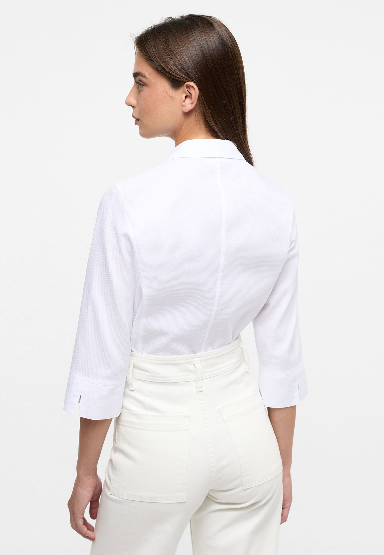 Eterna |  Eterna Businessbluse  | 42 | weiß