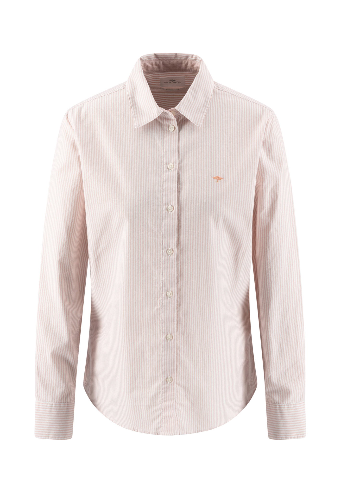 BLOUSE CL OXFORD STRIPE, SILKY ROSE #1