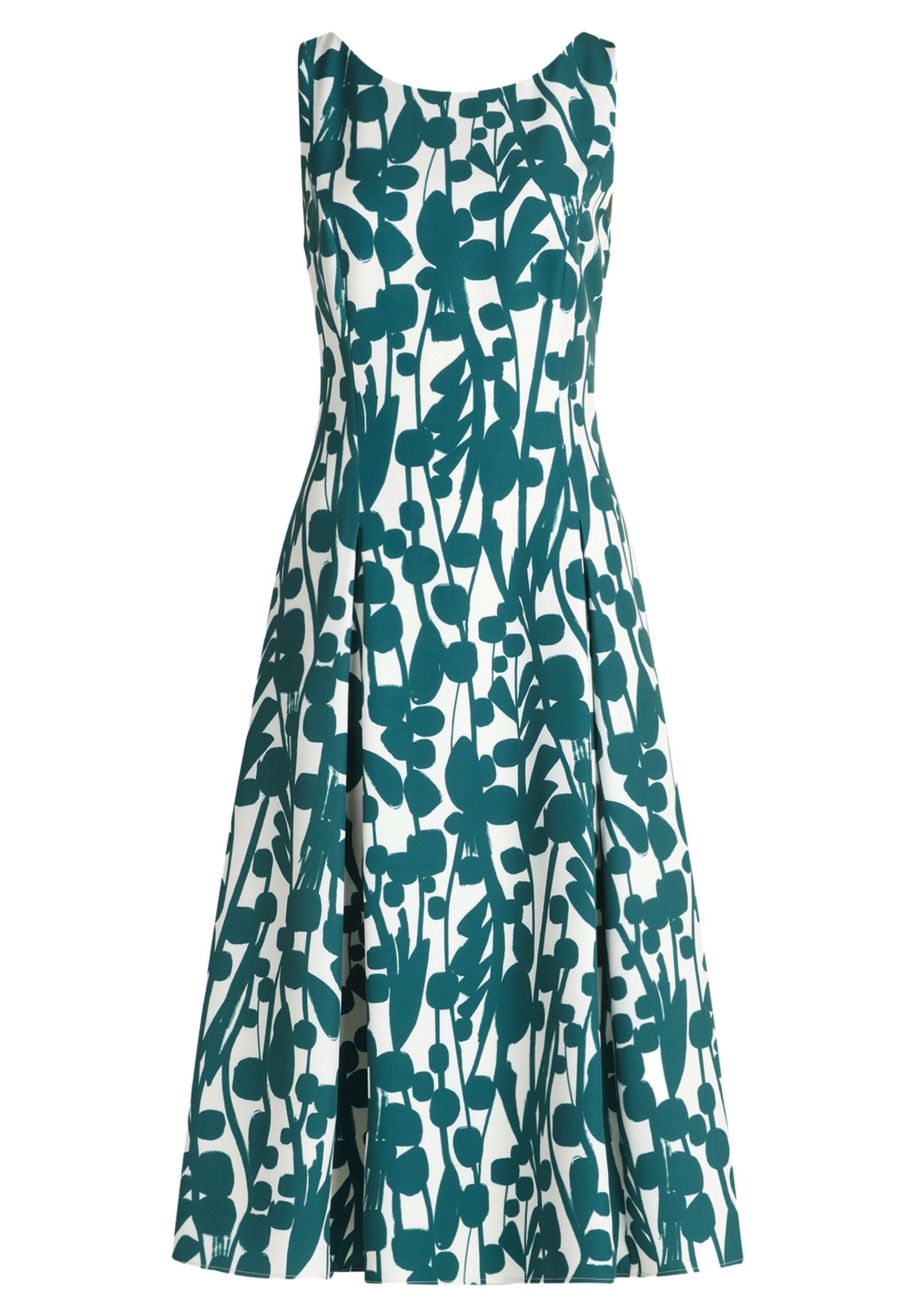 Vera Mont |  Vera Mont Cocktailkleid | 52 | cream/dark green