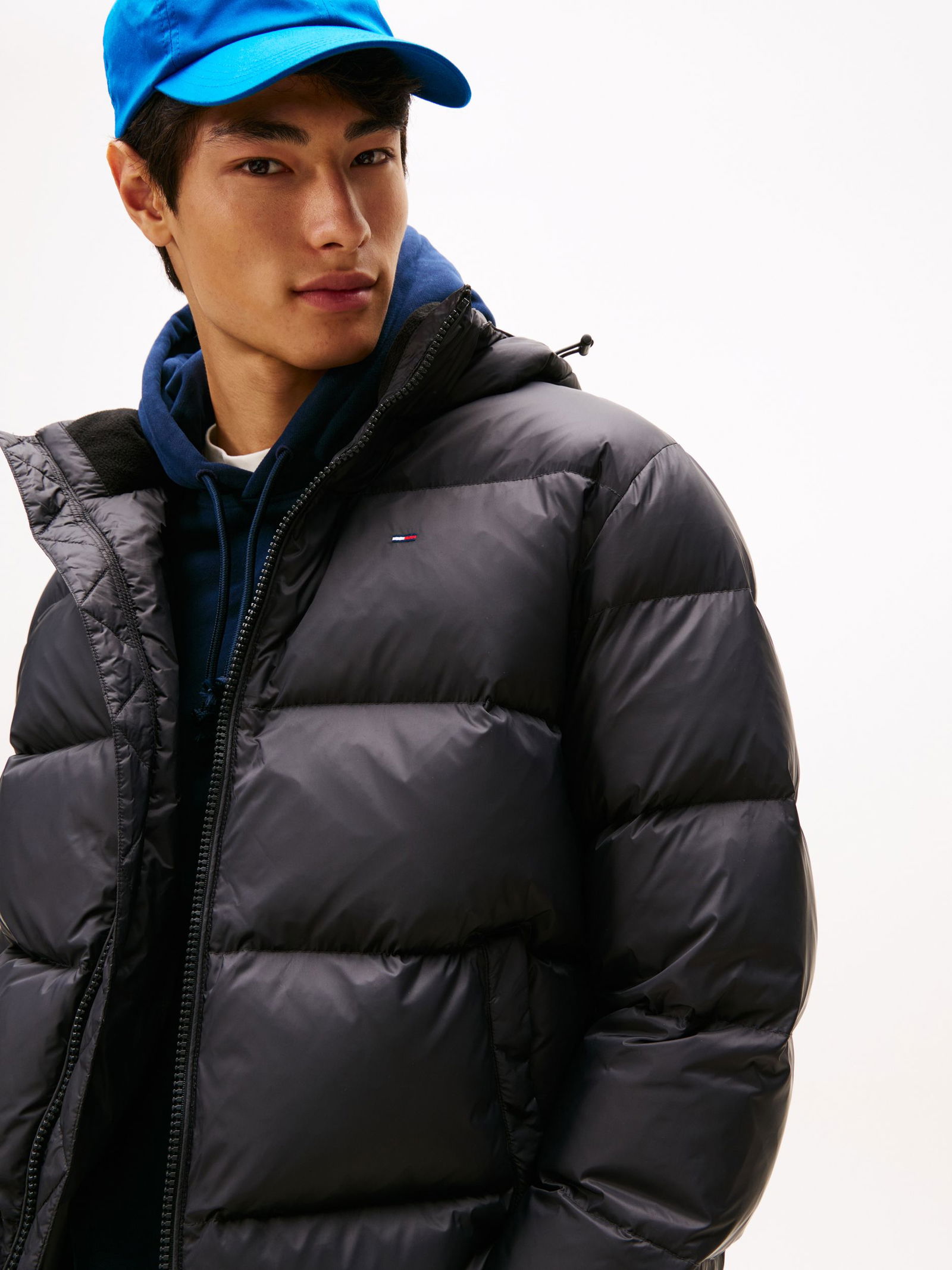 Tommy Jeans |  Tommy Jeans Wasserabweisende Daunenjacke | L | black