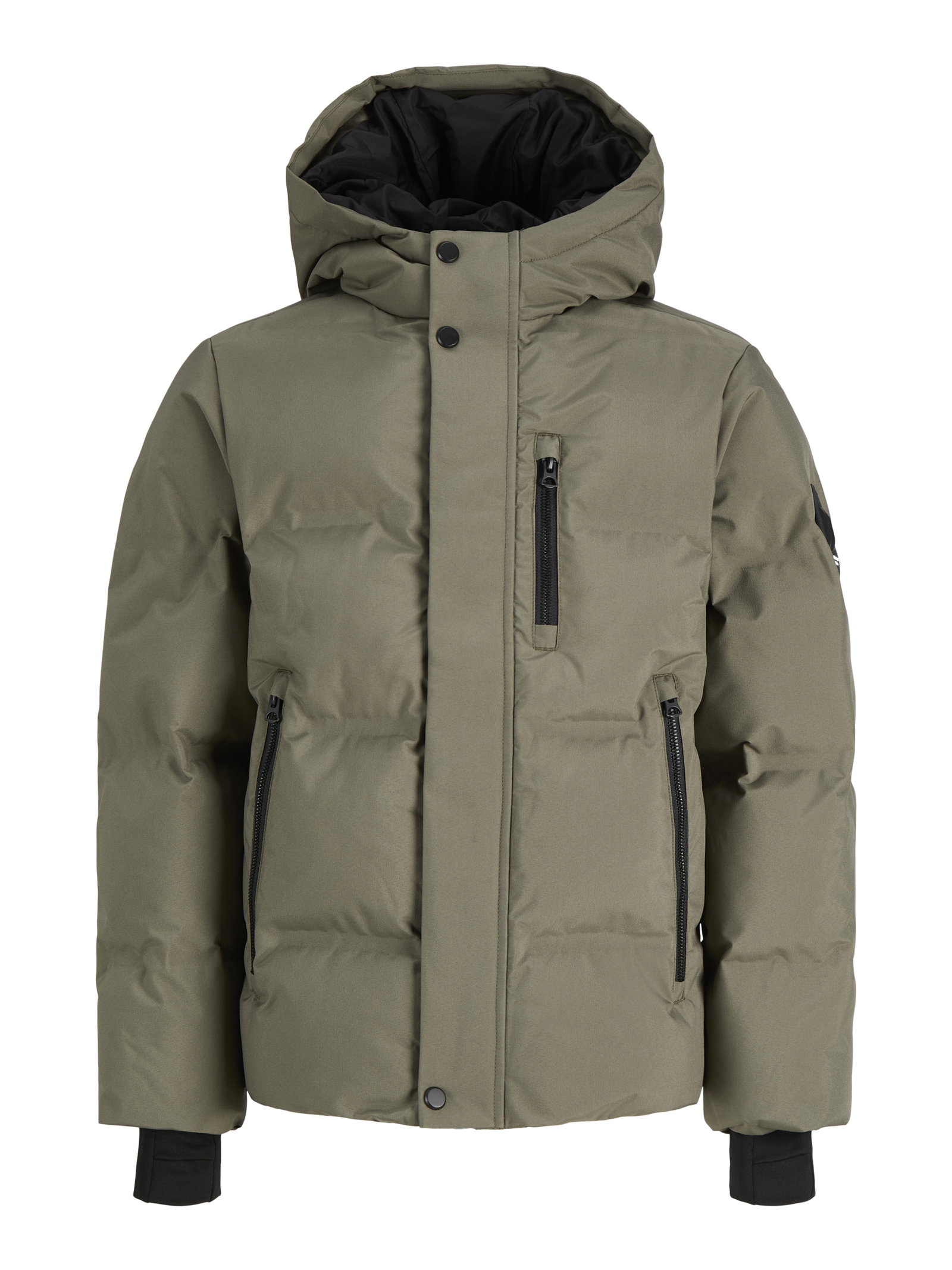 JCOTRACE ALPHA PUFFER JACKET JNR, Dusty Olive #1