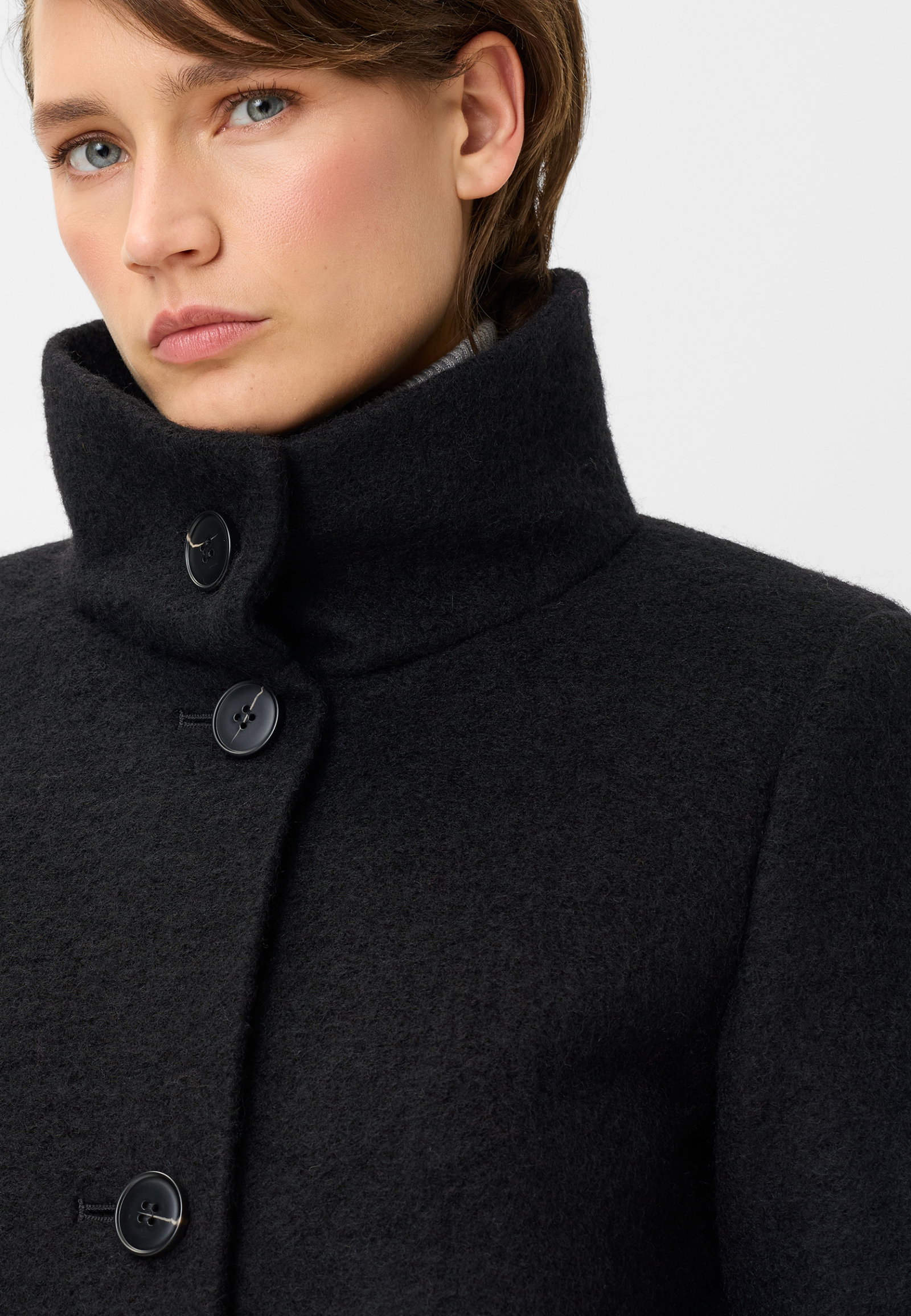 JACKE WOLLE, SCHWARZ #9