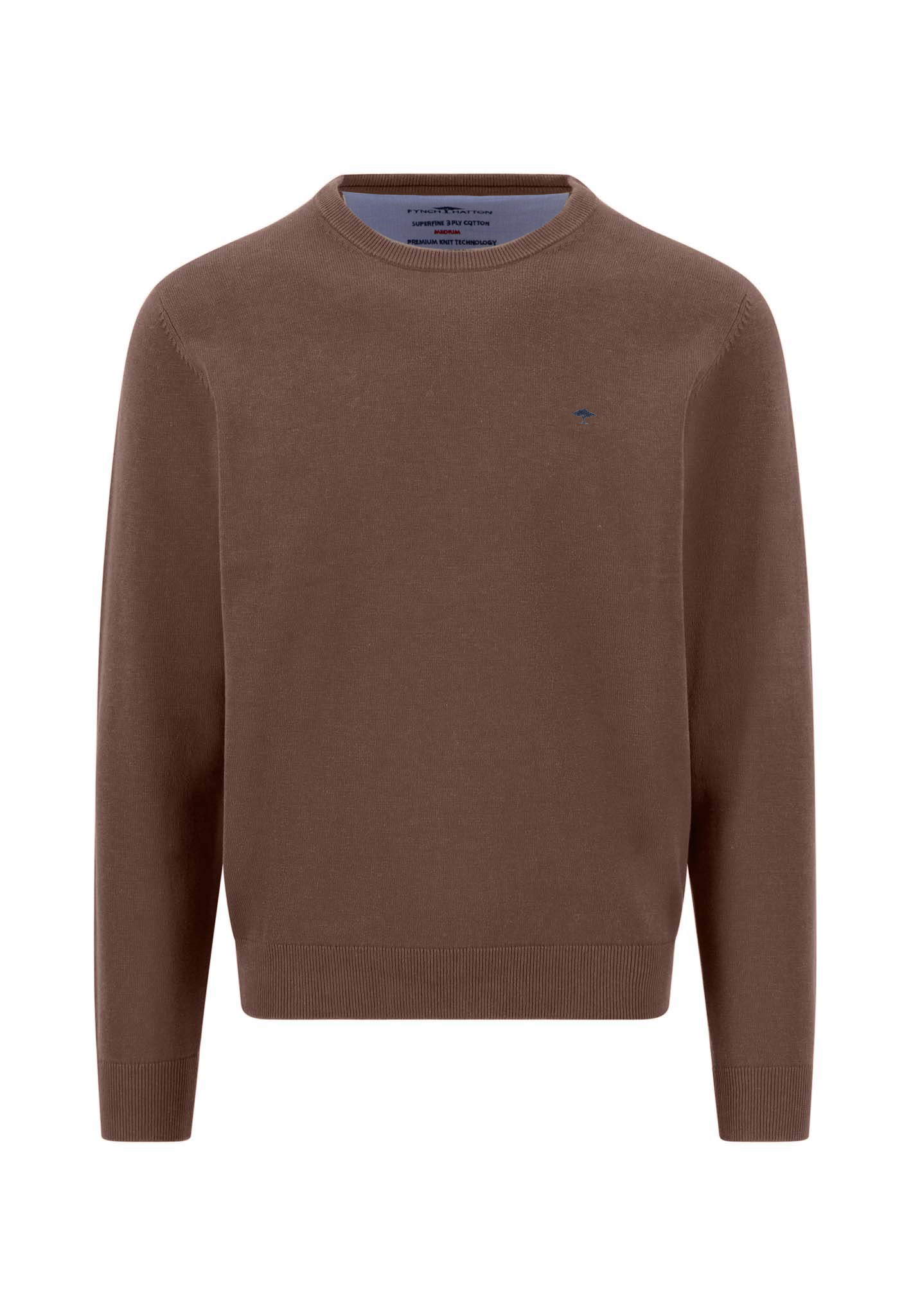O-Neck, Superfine, dark chocolate #1