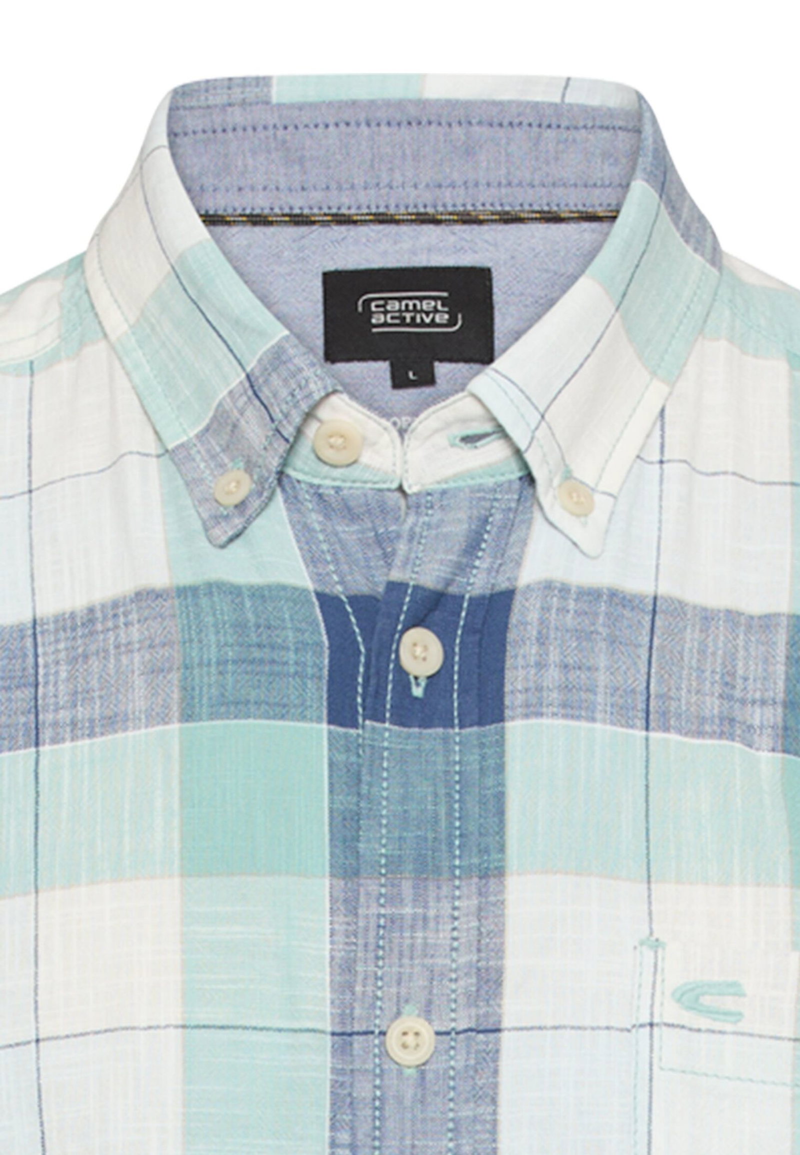 Camel Active |  Camel Active Shirt  | 3XL | indigo