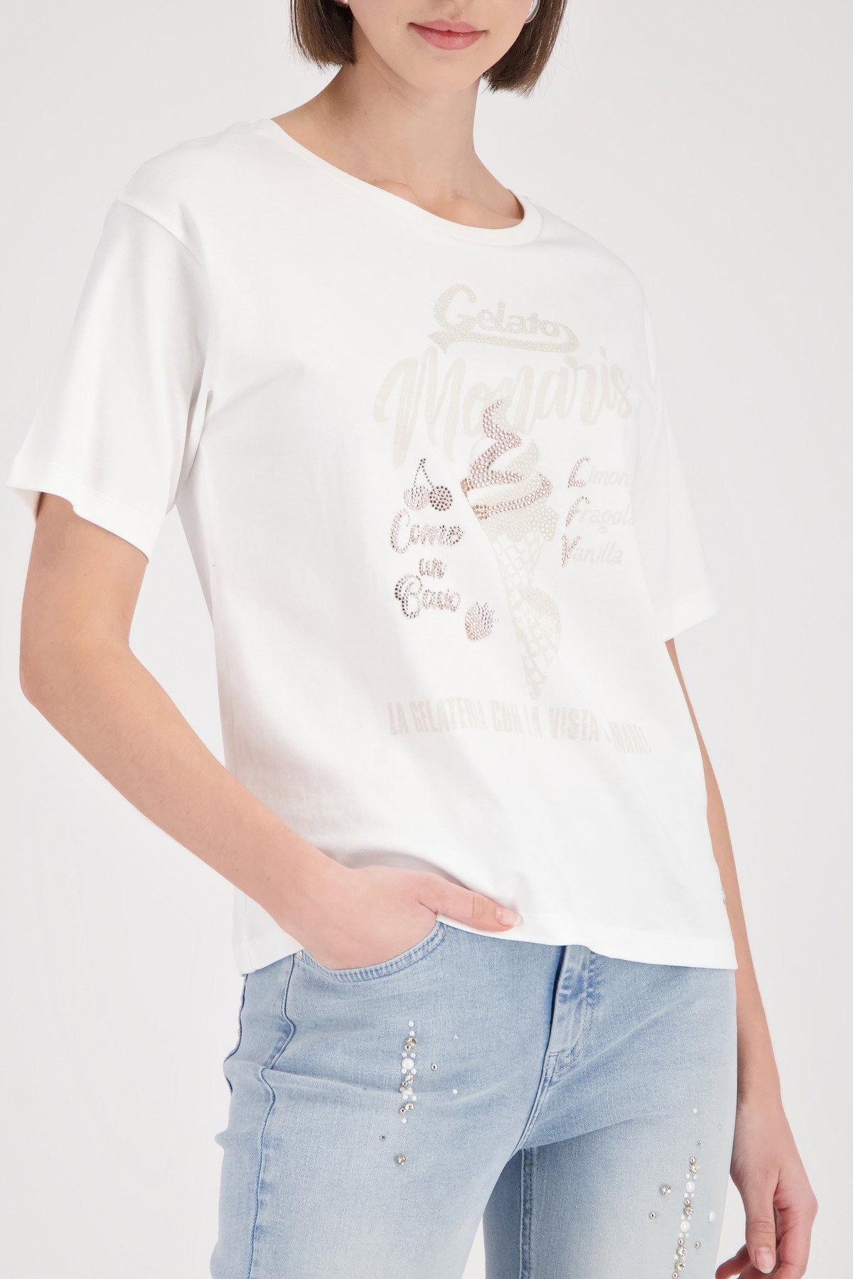 T-Shirt, cream #3