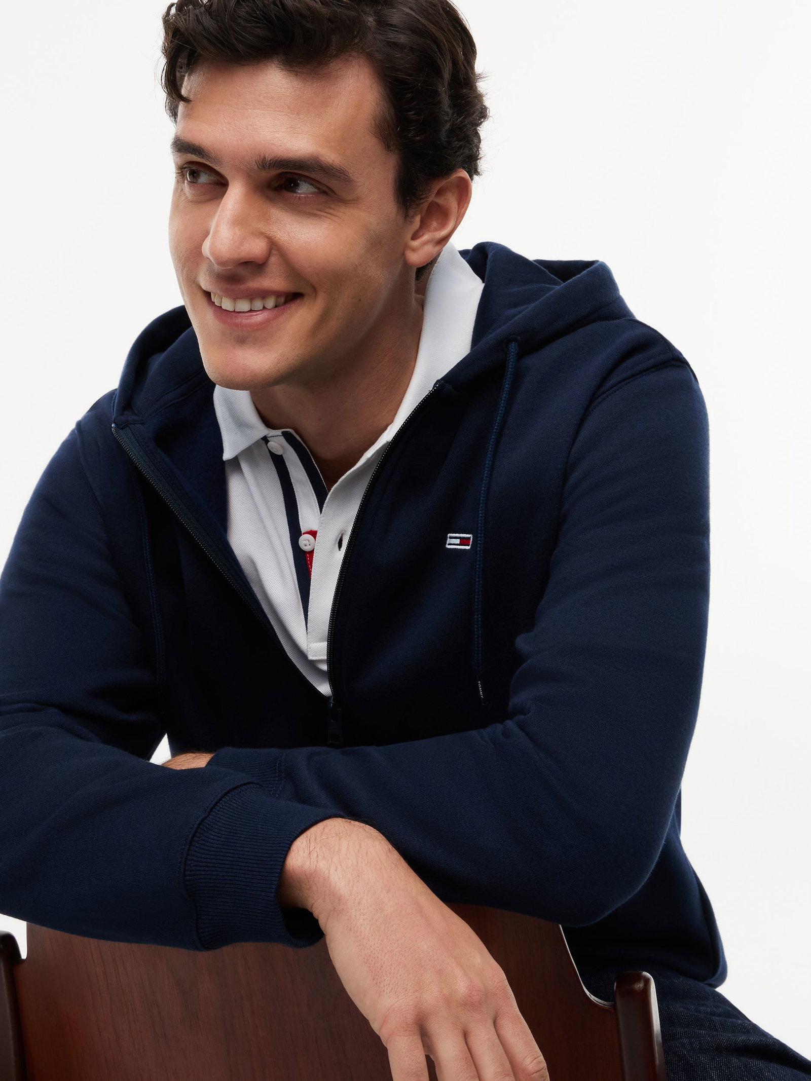 Tommy Jeans |  Tommy Jeans Sweatjacke  | L | dark night navy