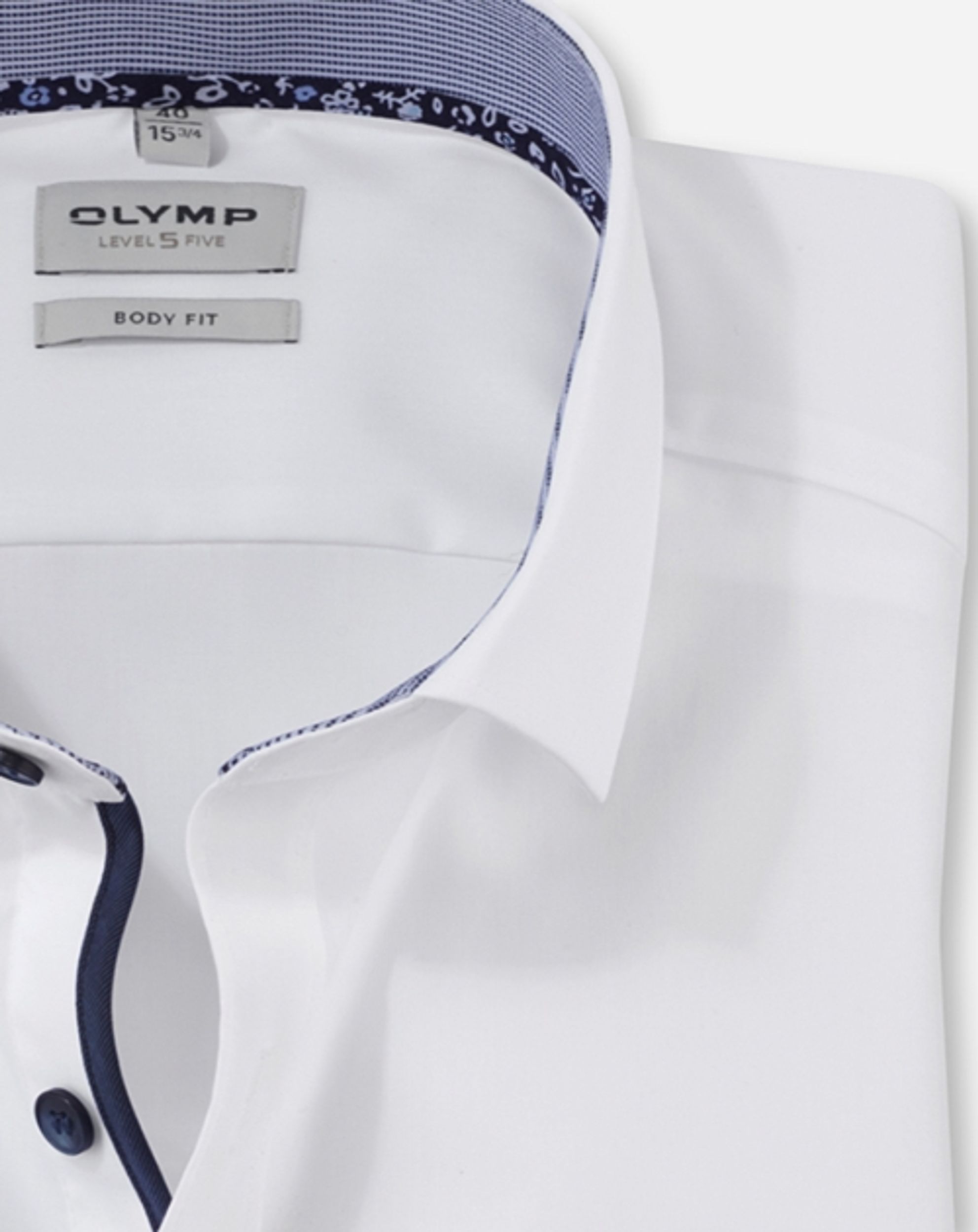 Olymp |  Olymp Hemd Slim Fit  | 41 | weiß