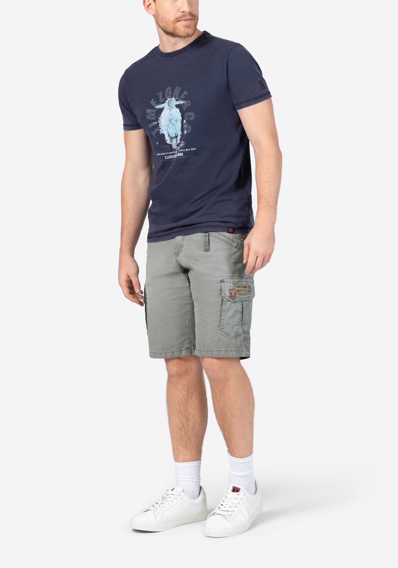 Timezone | Timezone Shorts "RykerTZ" | 33 | washed pearl grey