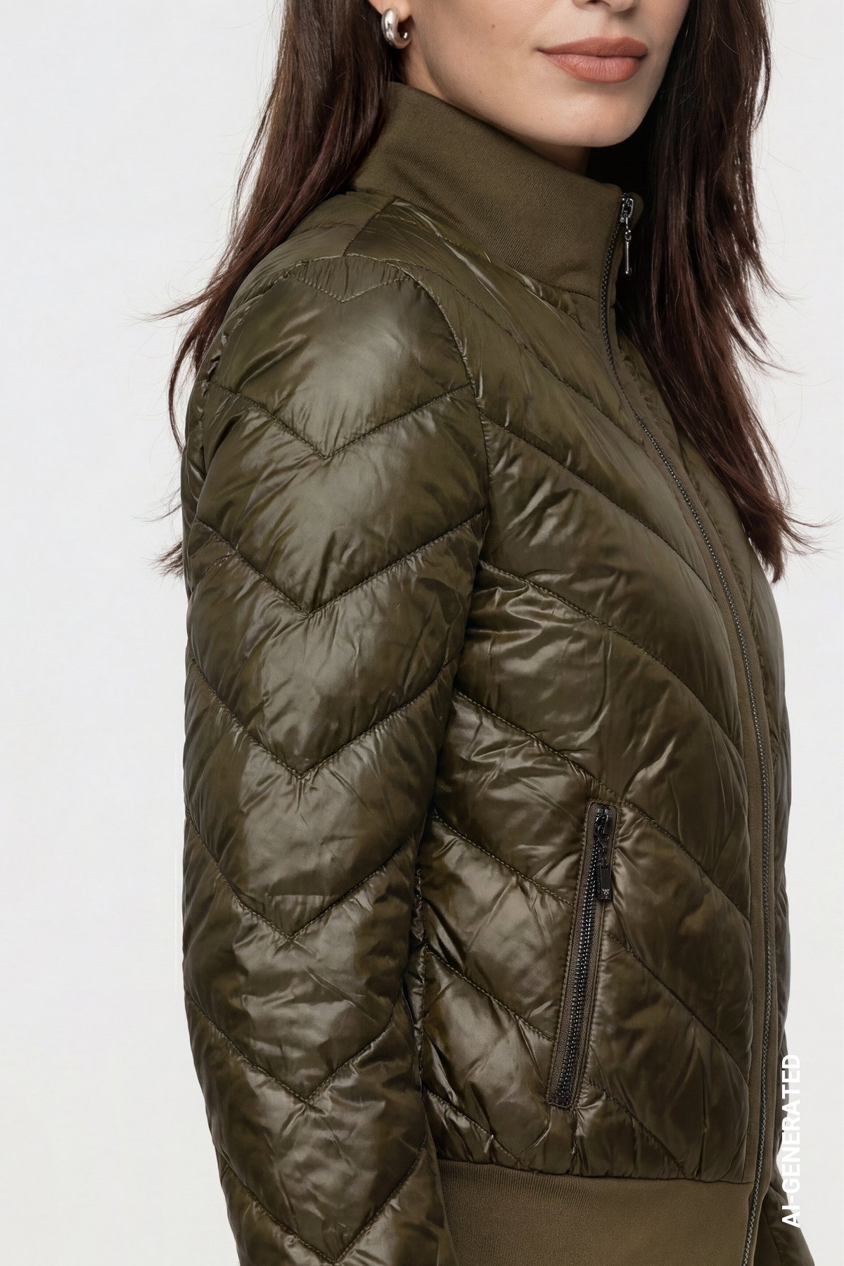 Jacke, olive #5