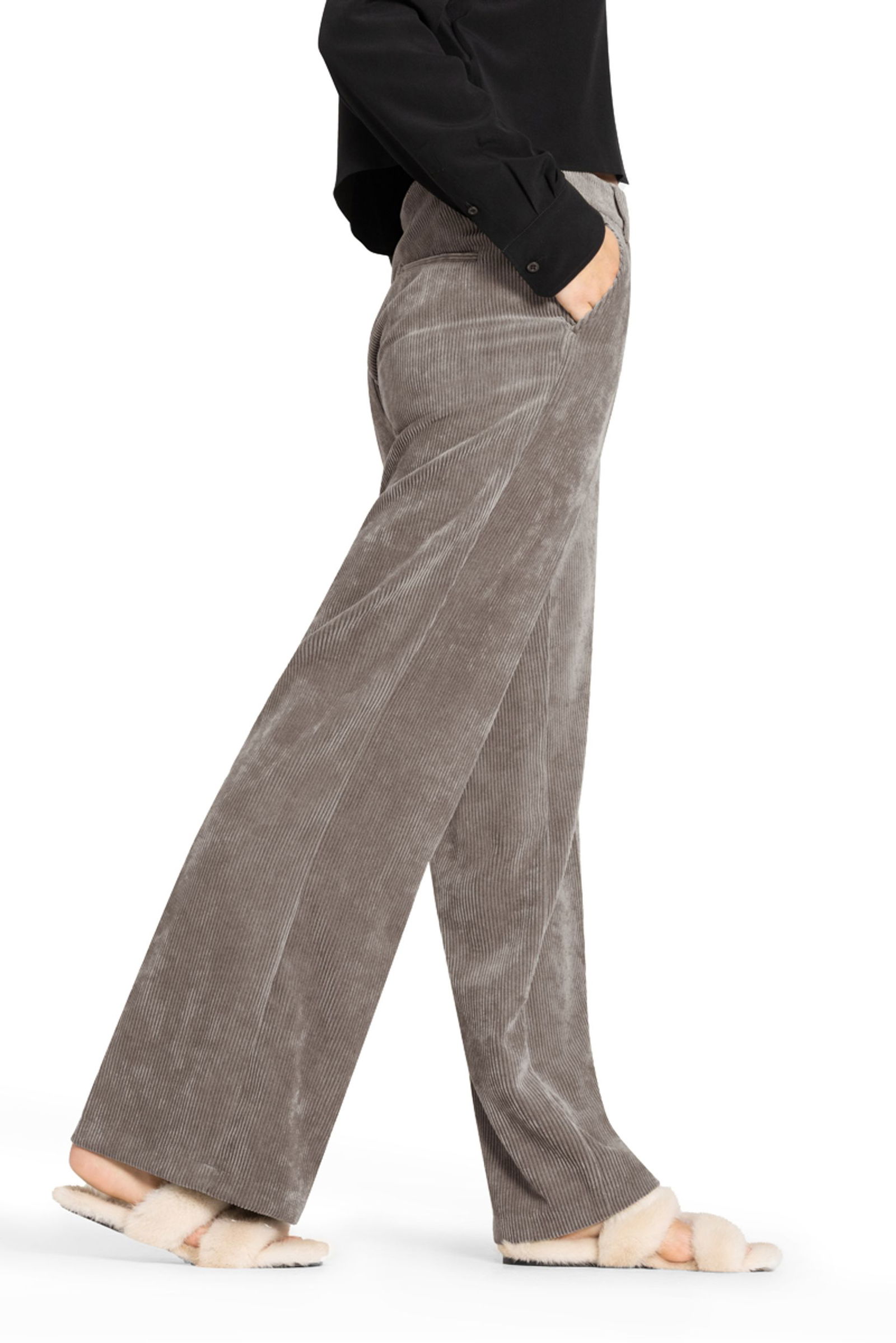 Cambio |  Cambio Regular Fit Stoffhose "Amelie" | 38/32 | mink honey
