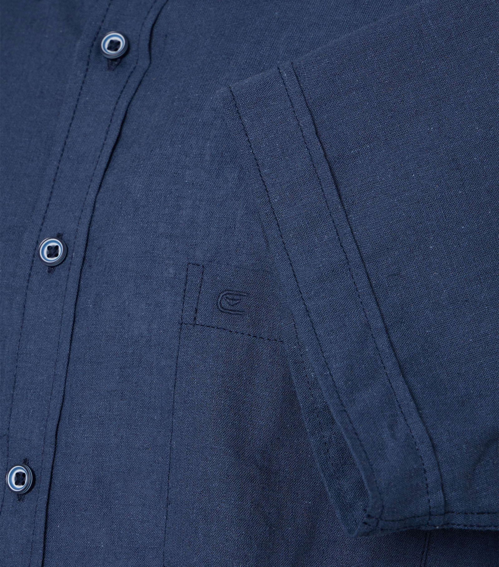 Casa Moda | Freizeithemd Kurzarm | XXL | blau
