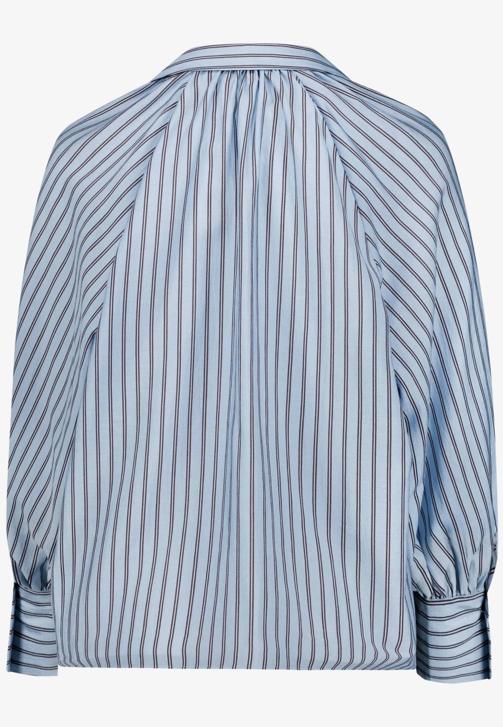Bluse Lang 1/1 Arm, Blue/Brown #6