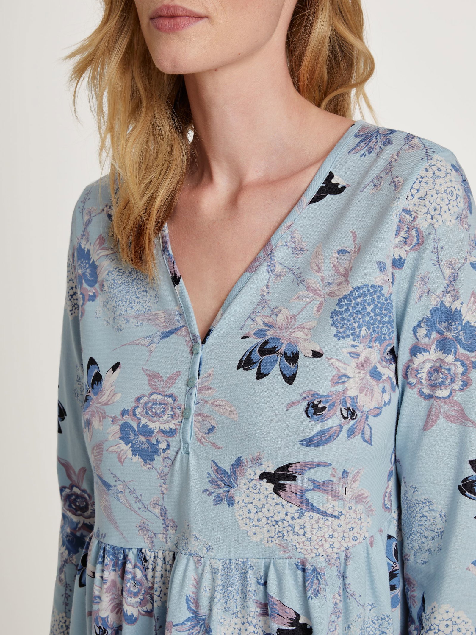 Calida Nachtkleid blau #4