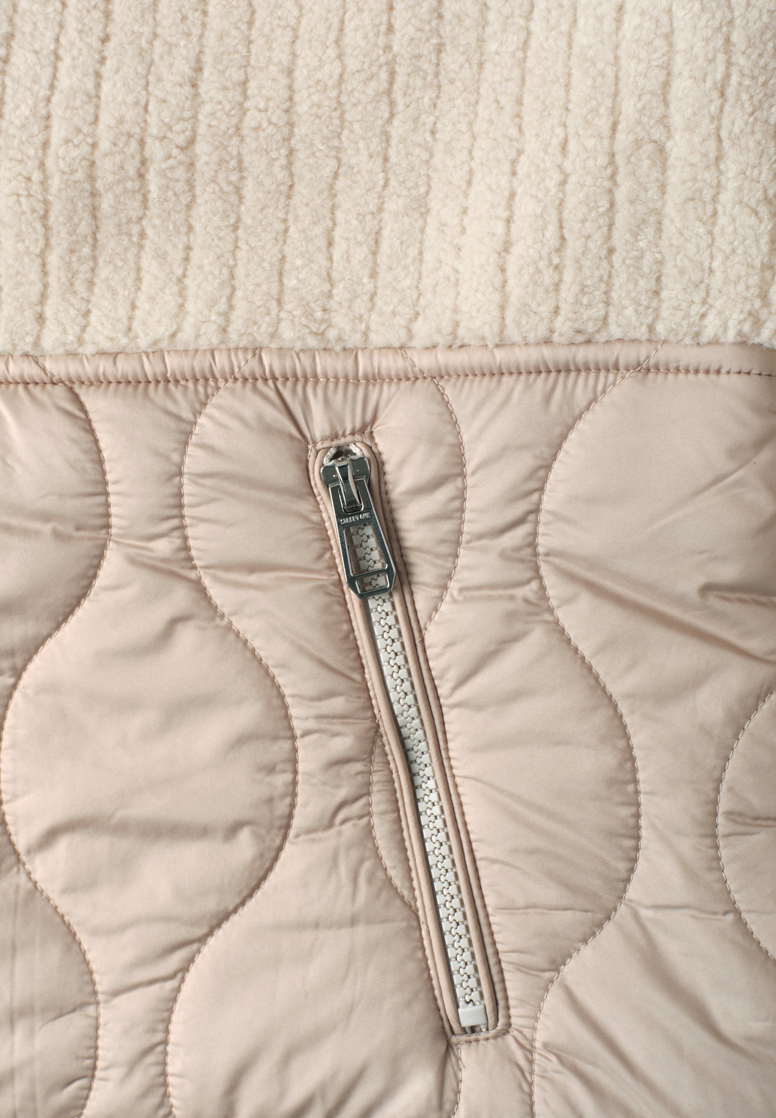 LTD QR Mat Mix Teddy Jkt, soft fawn beige #2