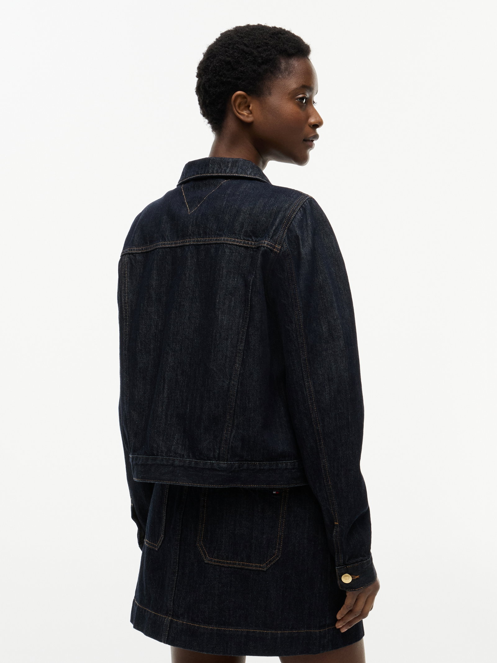 LADY JACKET RINSE, DENIM #4