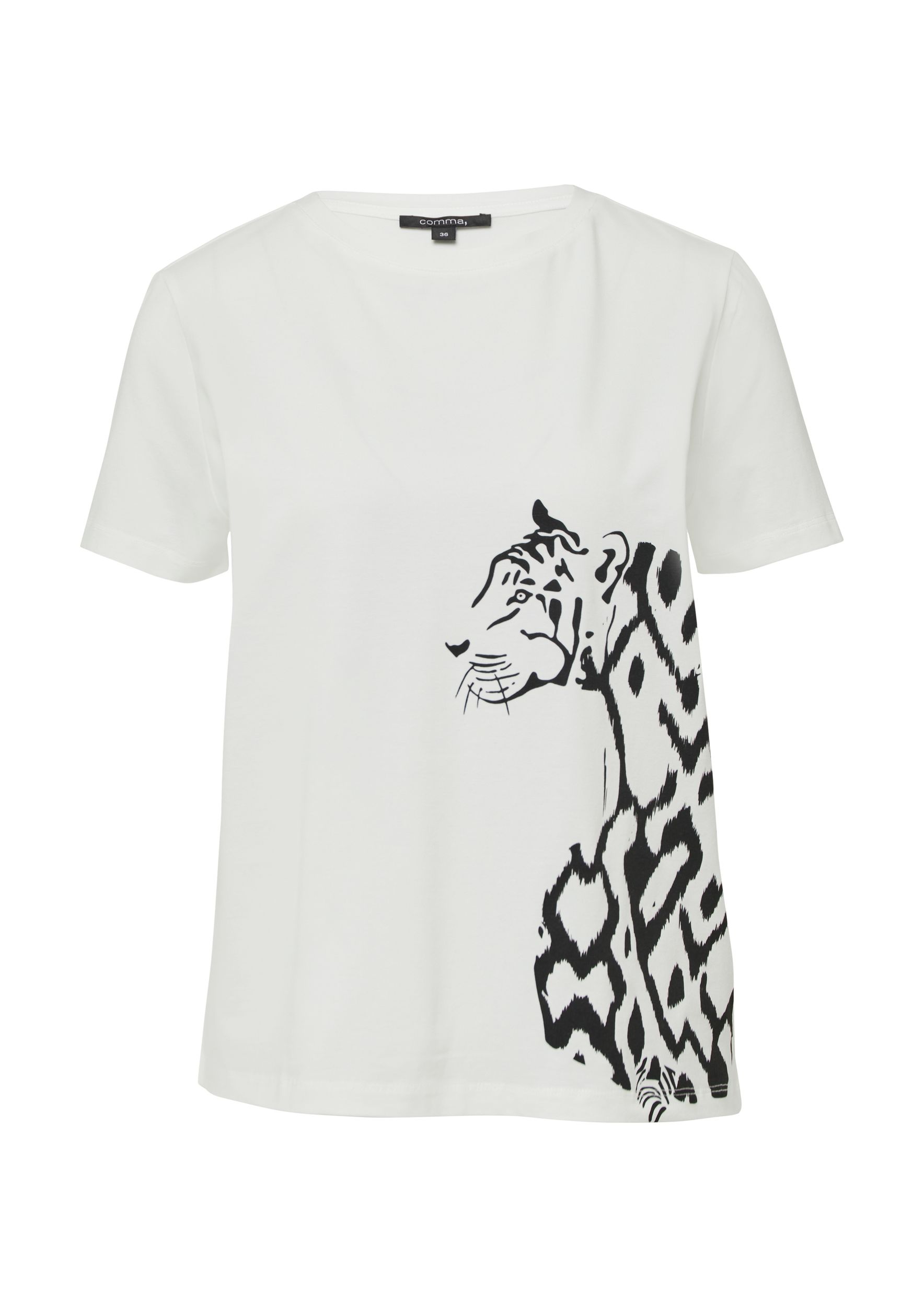 Comma |  T-Shirt | 38 | weiß